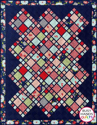 A Scrappy Life Quilt Pattern PDF DOWNLOAD Busy Hands Quilts $12.99