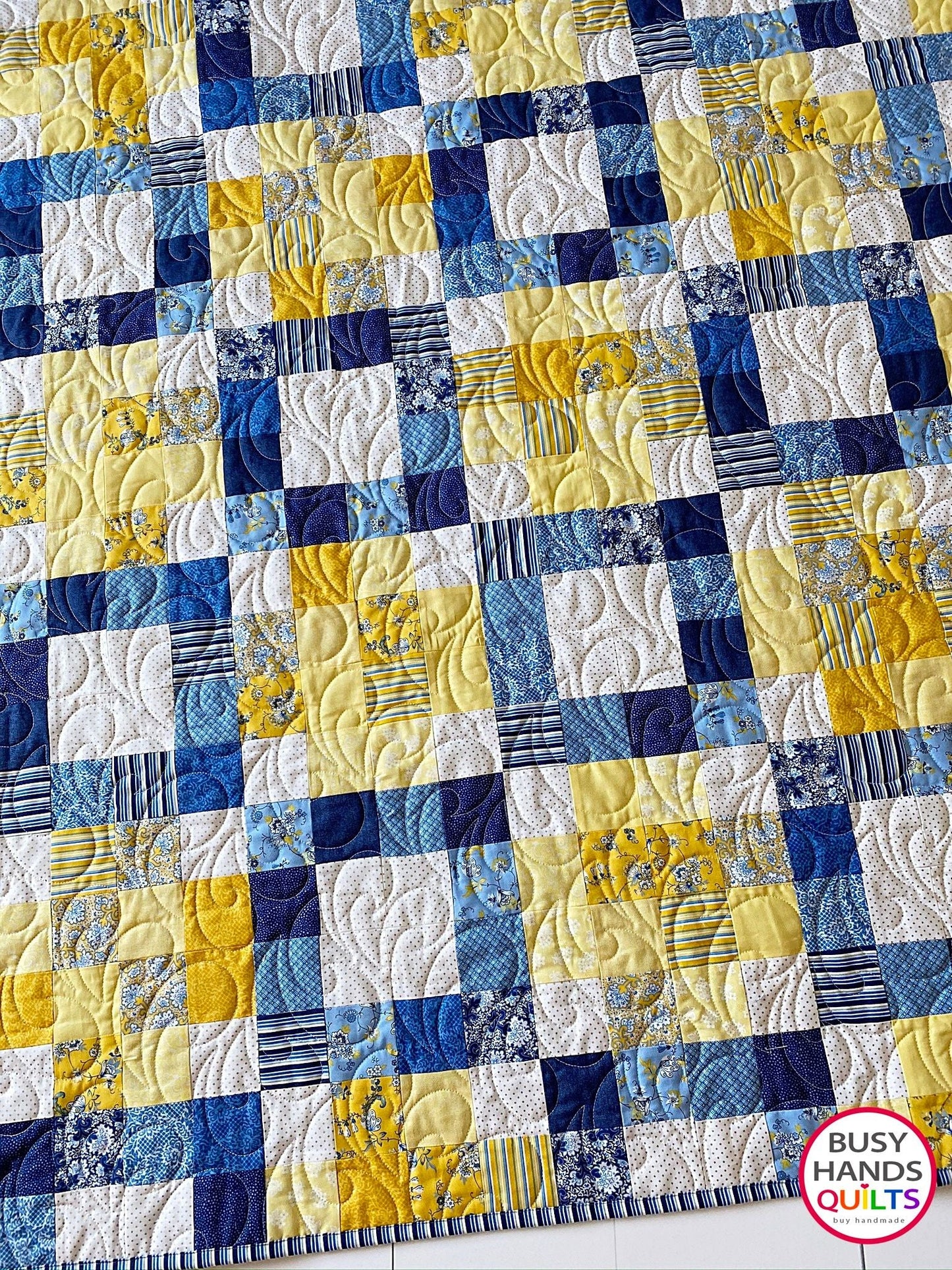 Connected Quilt Pattern PDF DOWNLOAD Busy Hands Quilts $12.99