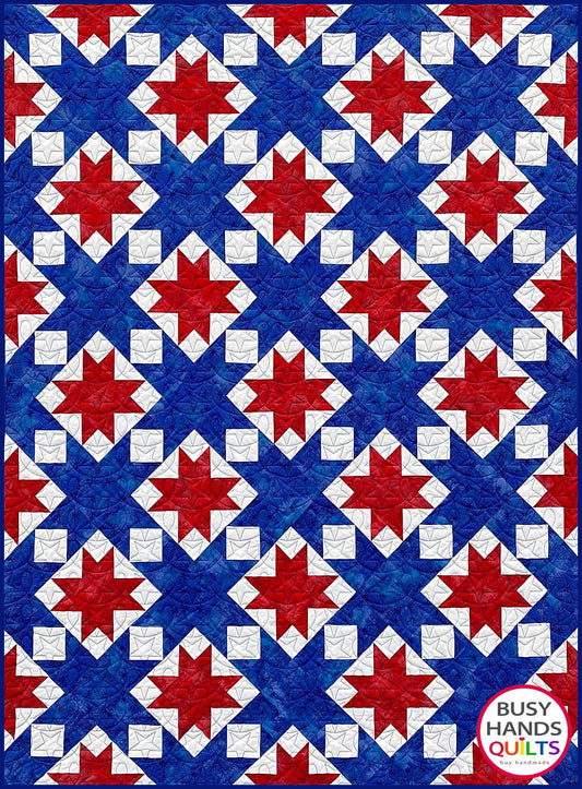 School Colors Quilt Pattern PDF DOWNLOAD Busy Hands Quilts $12.99