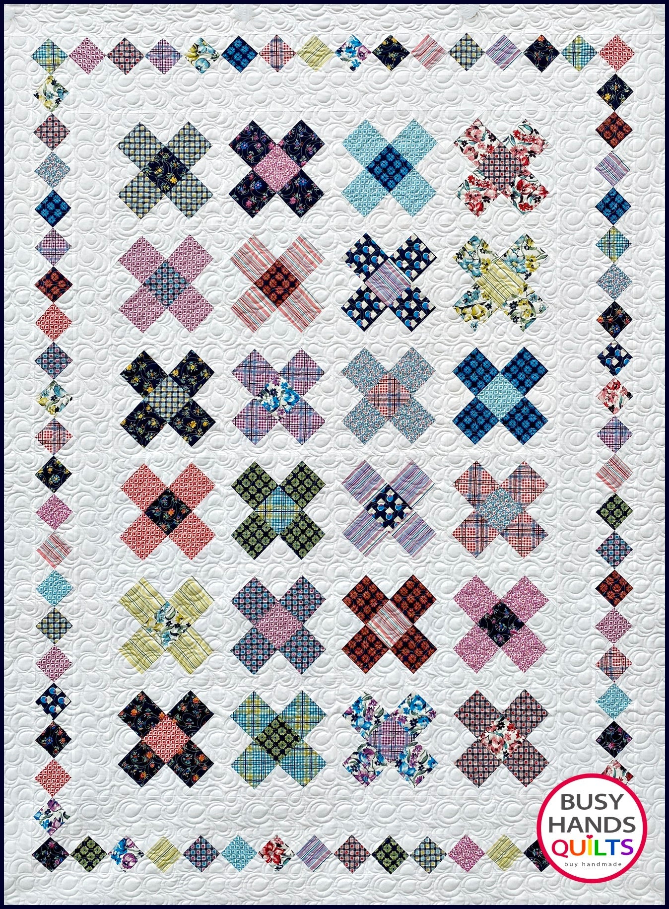 Belle Quilt Pattern PDF DOWNLOAD Busy Hands Quilts $12.99