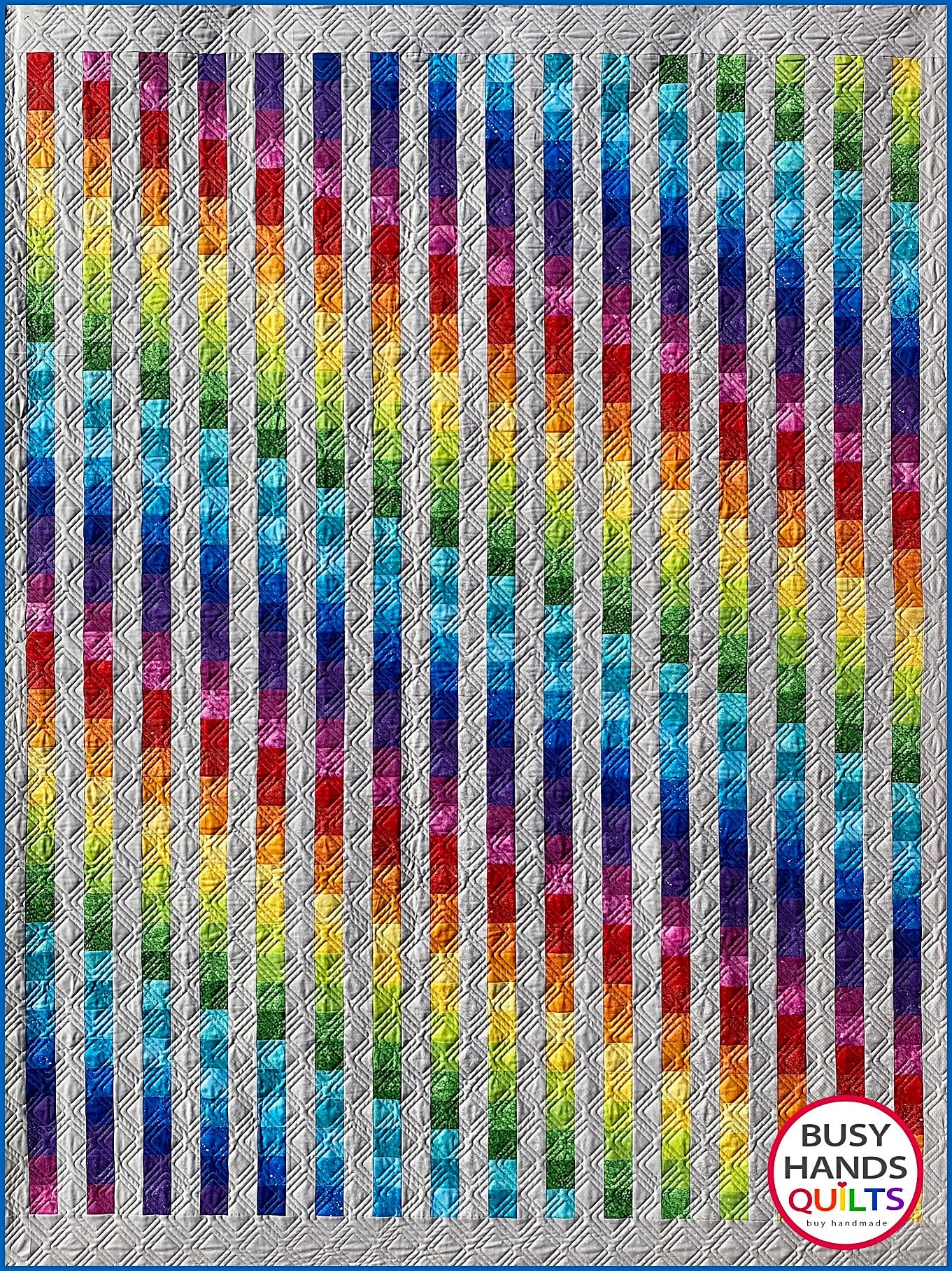 Easy Bargello Quilt Pattern PDF DOWNLOAD Busy Hands Quilts $12.99