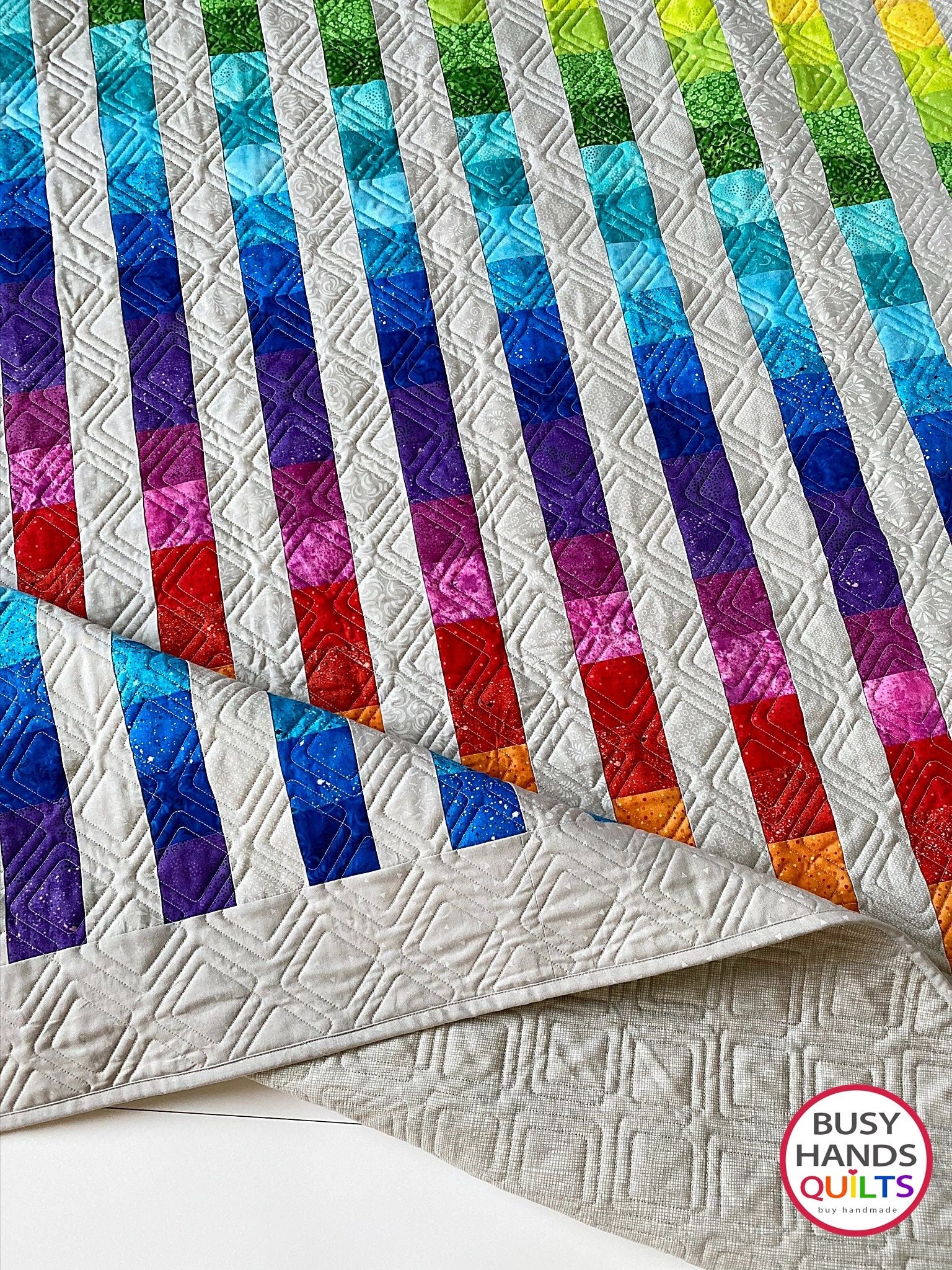 Easy Bargello Quilt Pattern PDF DOWNLOAD Busy Hands Quilts $12.99