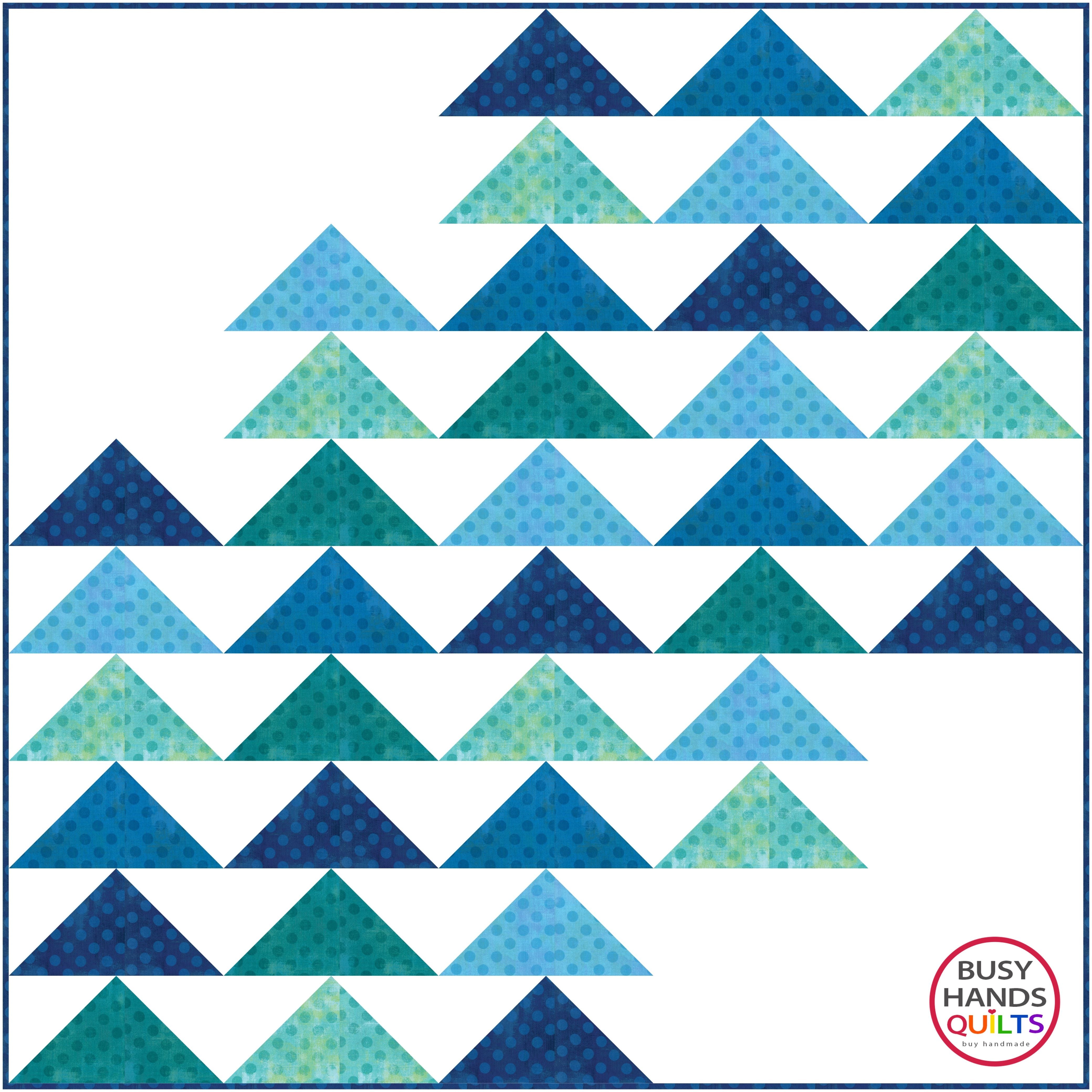 Formation Throw Quilt Pattern Formation Quilt Pattern by Busy Hands Quilts