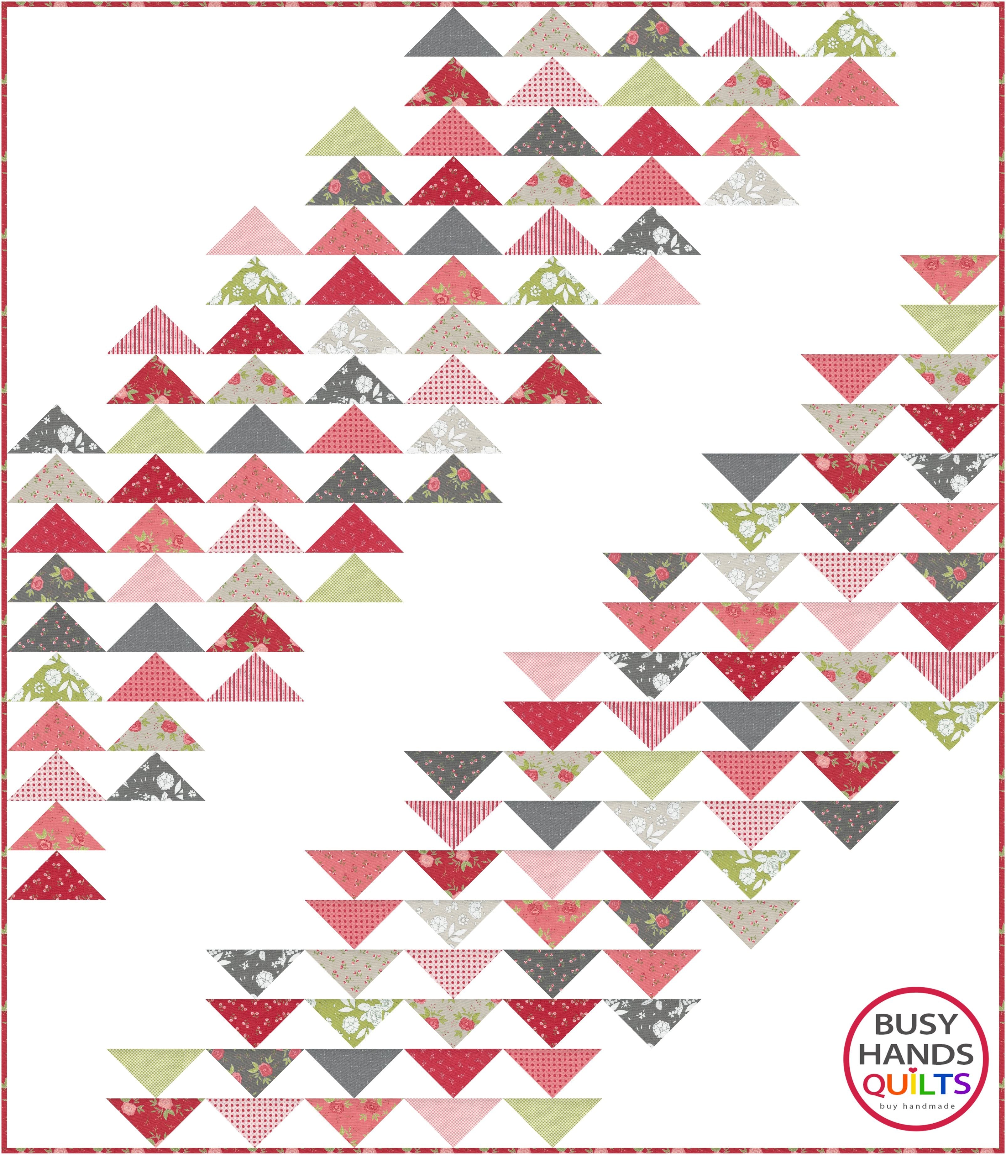 Formation Throw Quilt Pattern Formation Quilt Pattern by Busy Hands Quilts