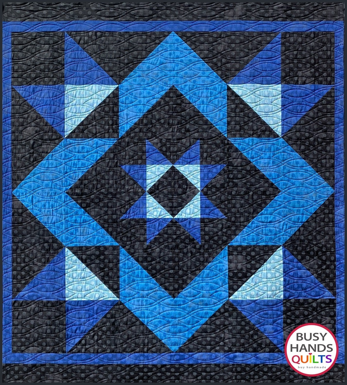 Giant Star Quilt Pattern PDF DOWNLOAD Busy Hands Quilts $12.99