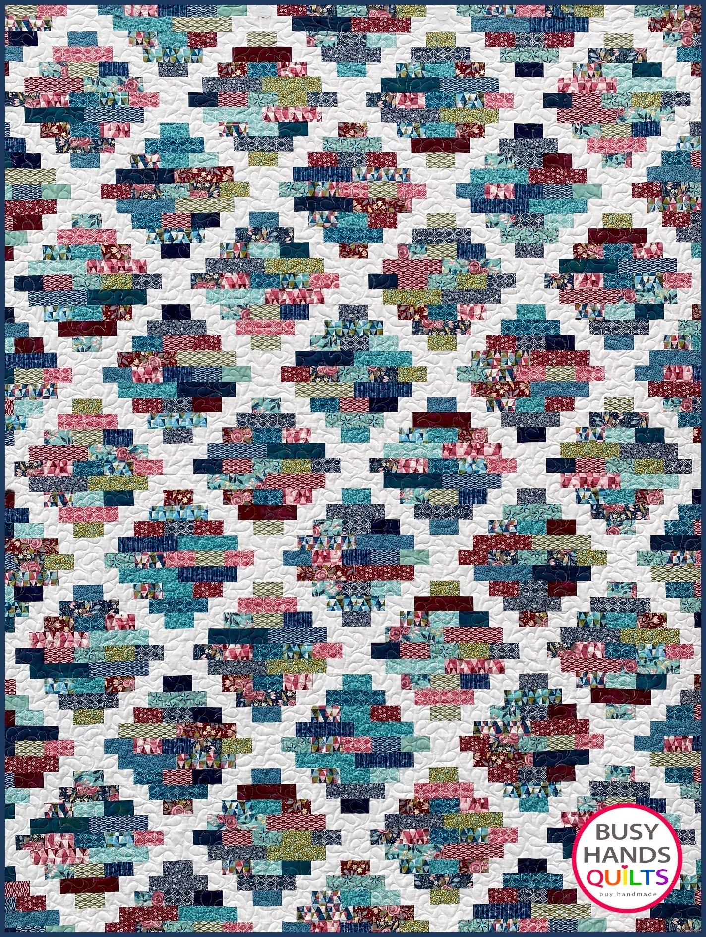 Hampton Court Quilt Pattern PDF DOWNLOAD Busy Hands Quilts $12.99