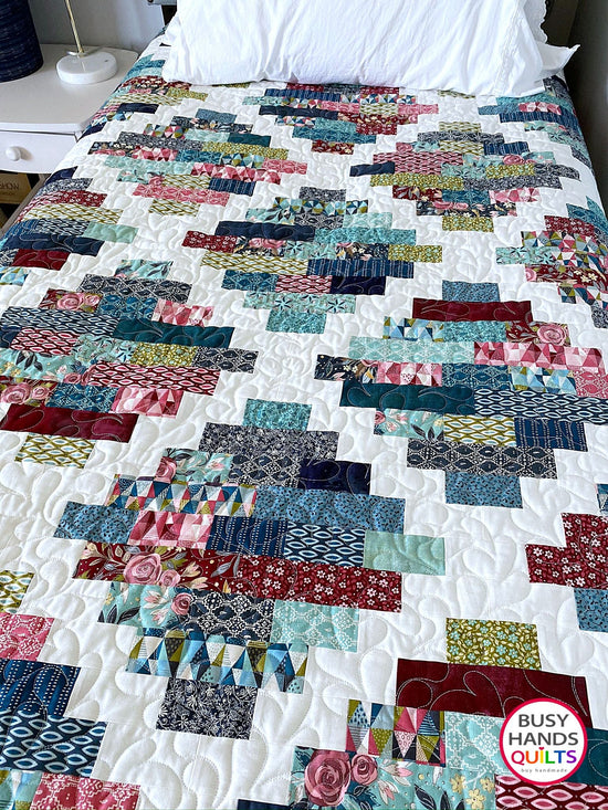 Hampton Court Quilt Pattern by Busy Hands Quilts