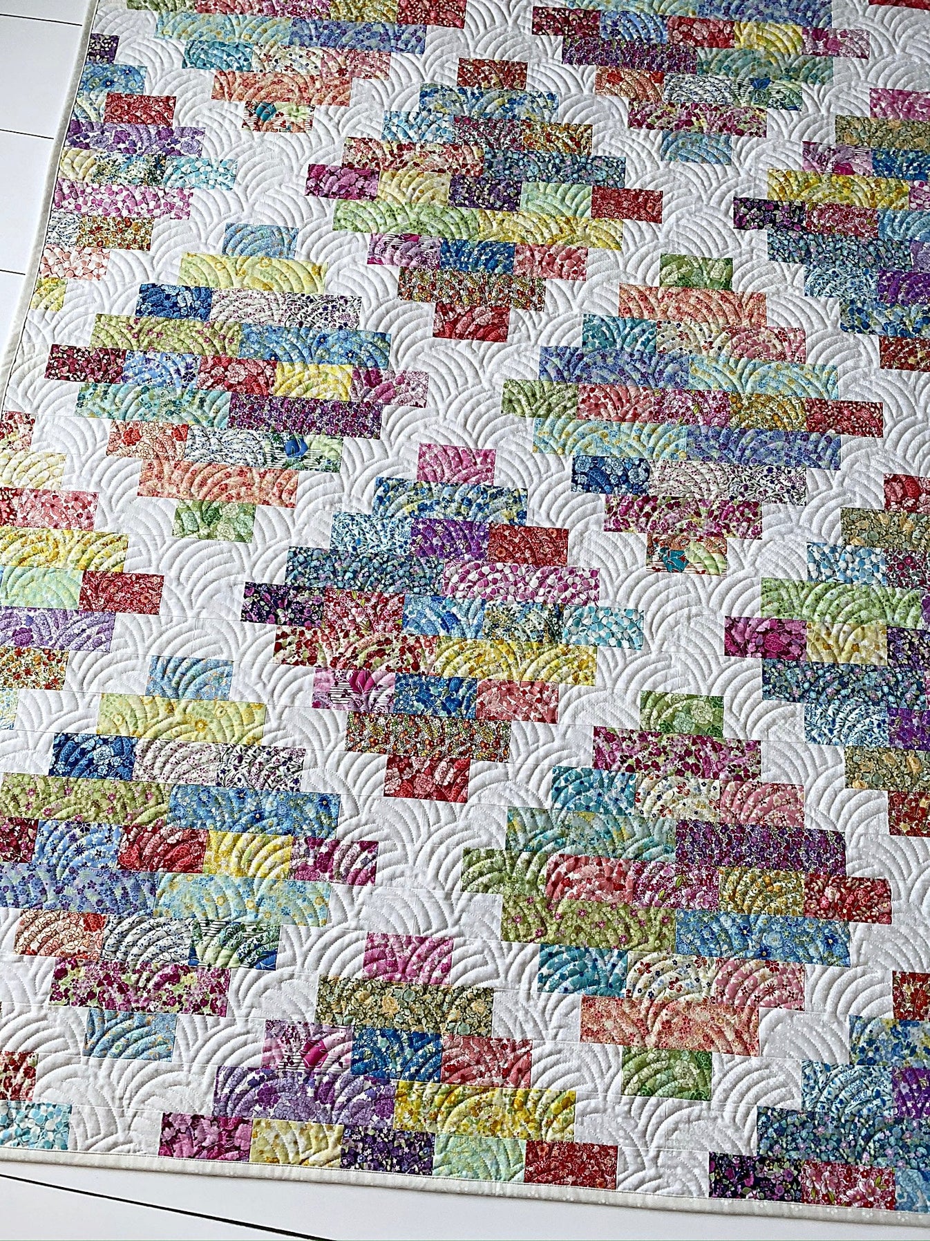 Hampton Court Quilt Pattern by Busy Hands Quilts