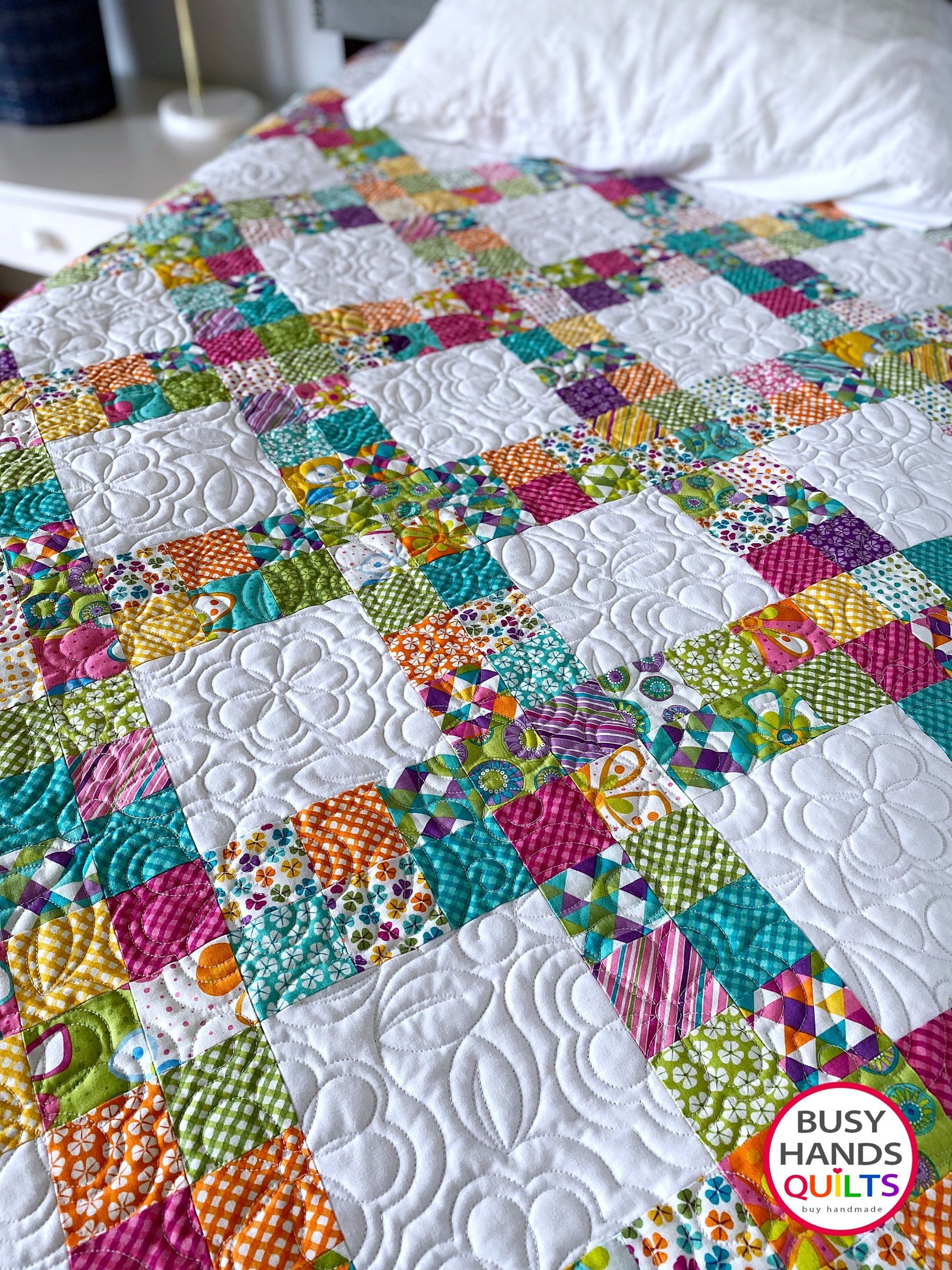 Hand Picked Quilt Pattern PRINTED Busy Hands Quilts {$price}