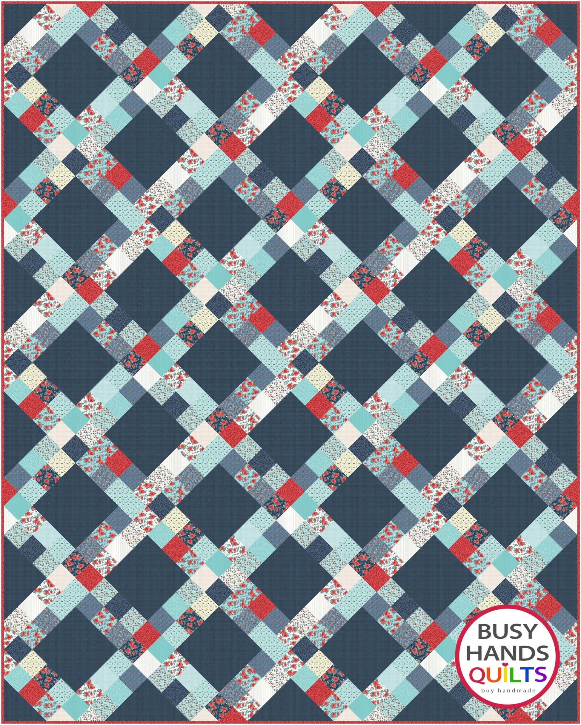Hand Picked Quilt Pattern PDF DOWNLOAD Busy Hands Quilts $12.99