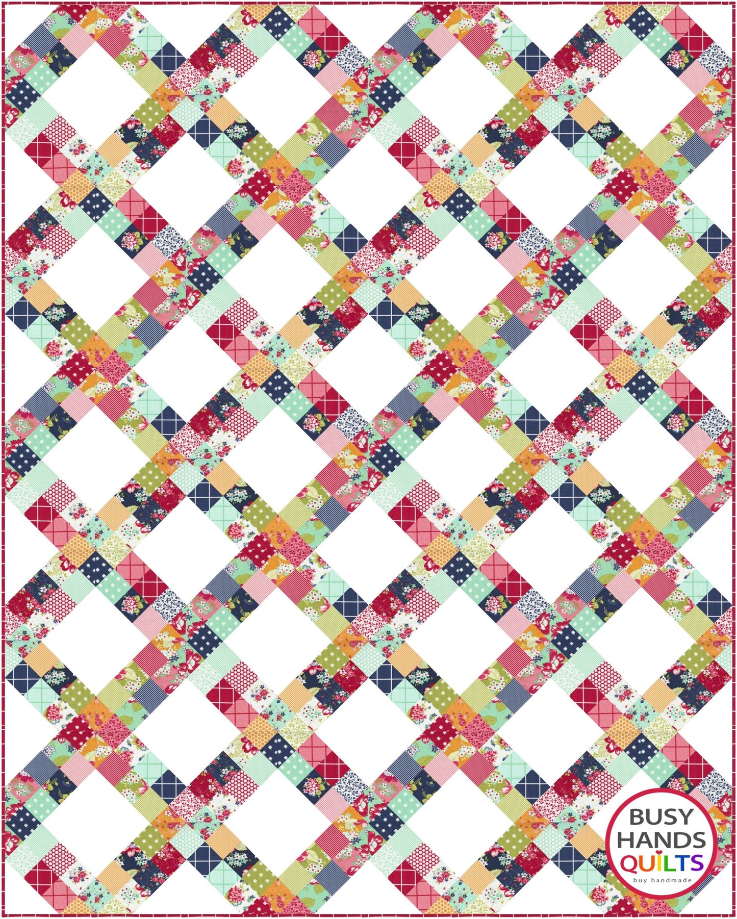 Hand Picked Quilt Pattern PRINTED Busy Hands Quilts {$price}