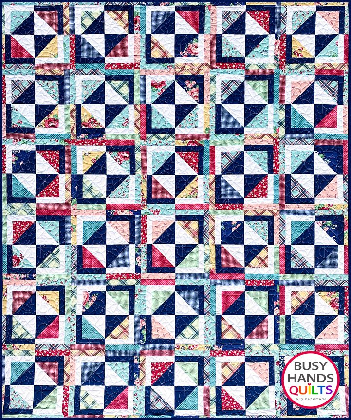 Kindred Quilt Pattern PDF DOWNLOAD Busy Hands Quilts $12.99