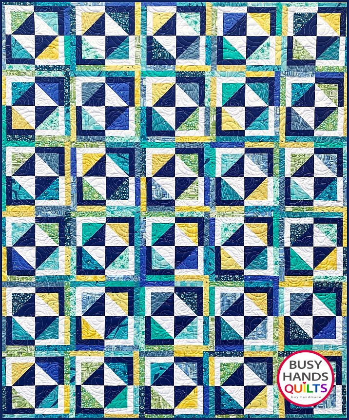 Kindred Quilt Pattern PDF DOWNLOAD Busy Hands Quilts $12.99