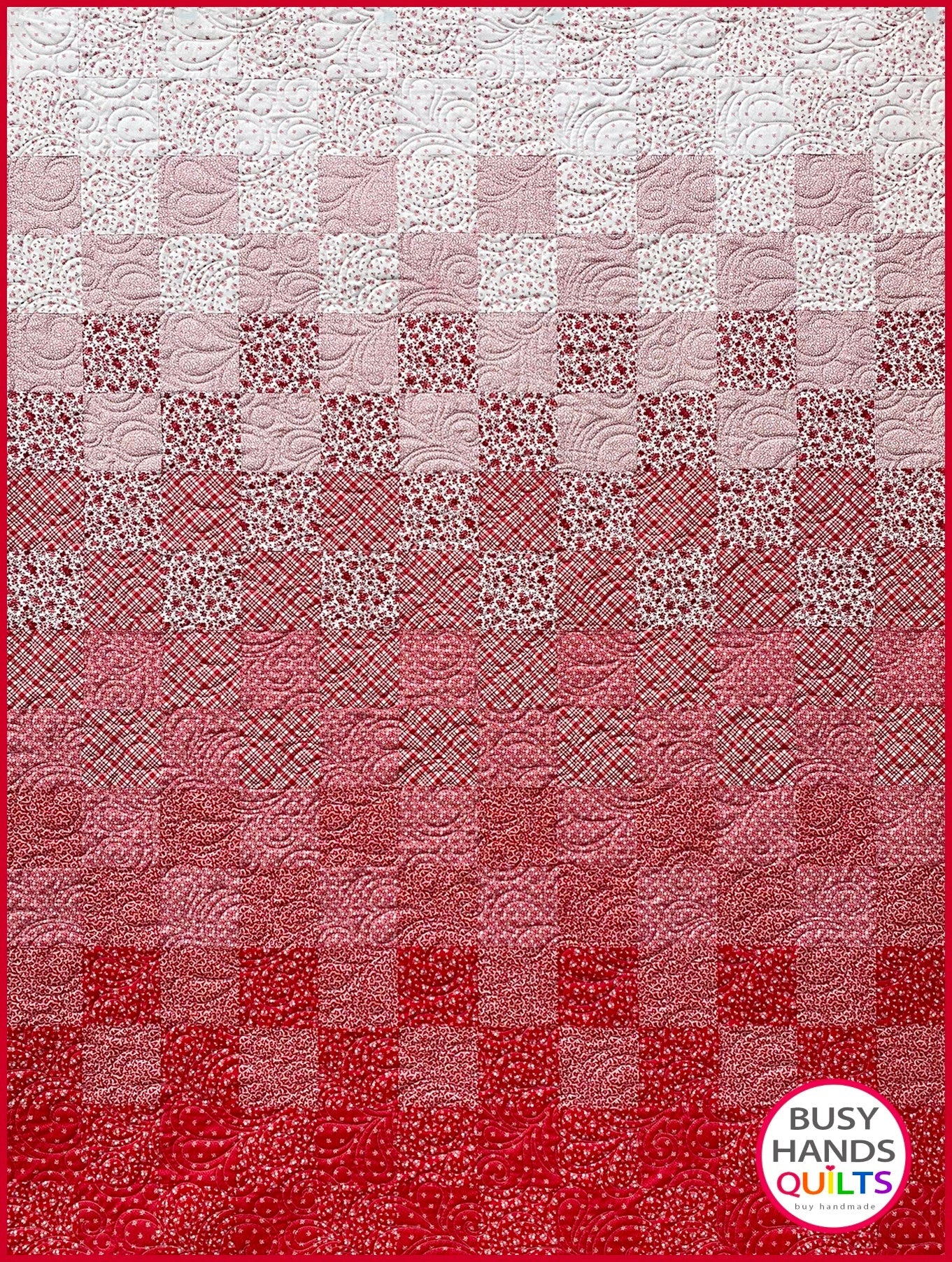 Pixelation Quilt Pattern PDF DOWNLOAD Busy Hands Quilts $12.99
