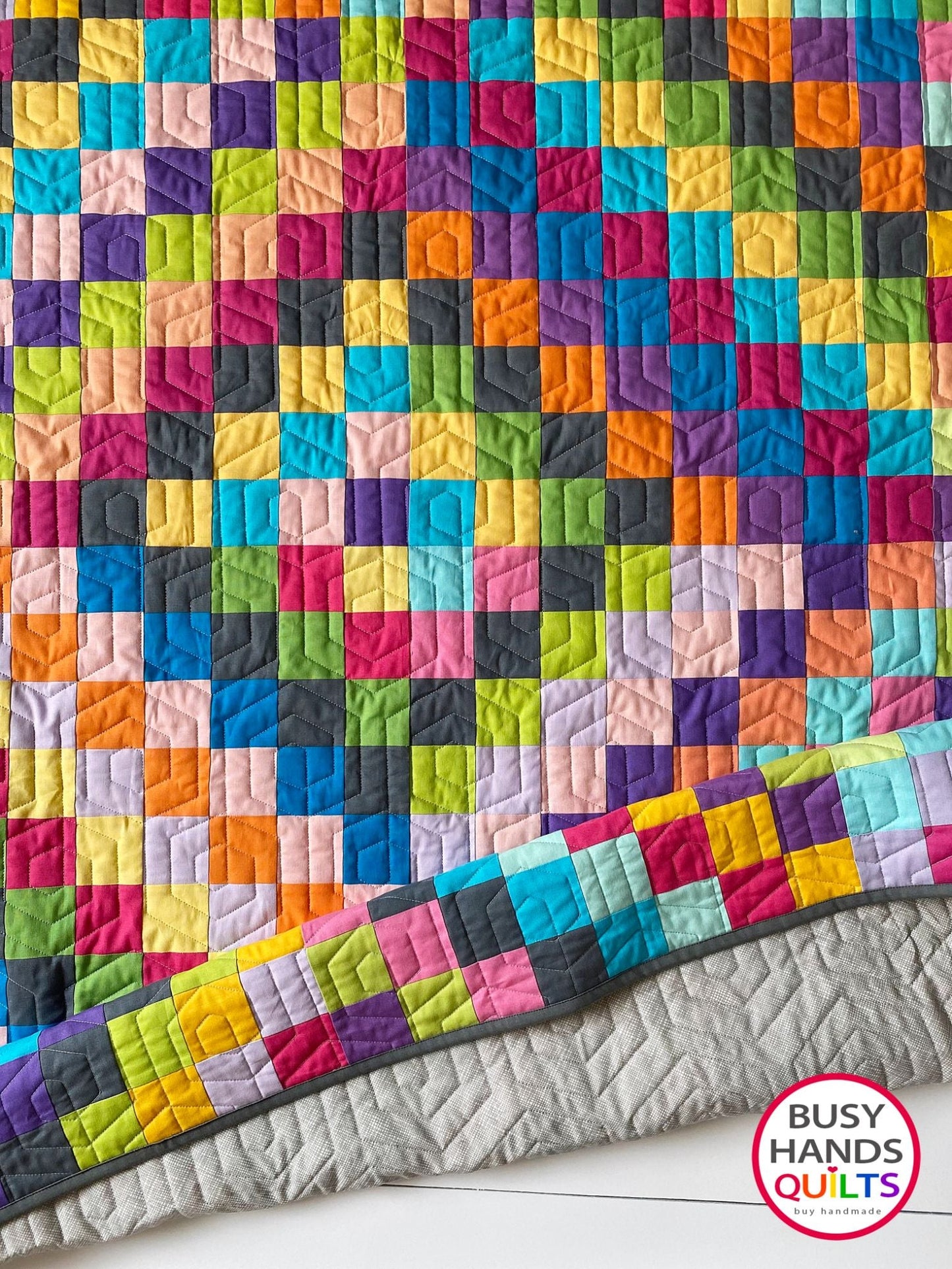 Scrappy Goodness Quilt Pattern PDF DOWNLOAD Busy Hands Quilts $12.99