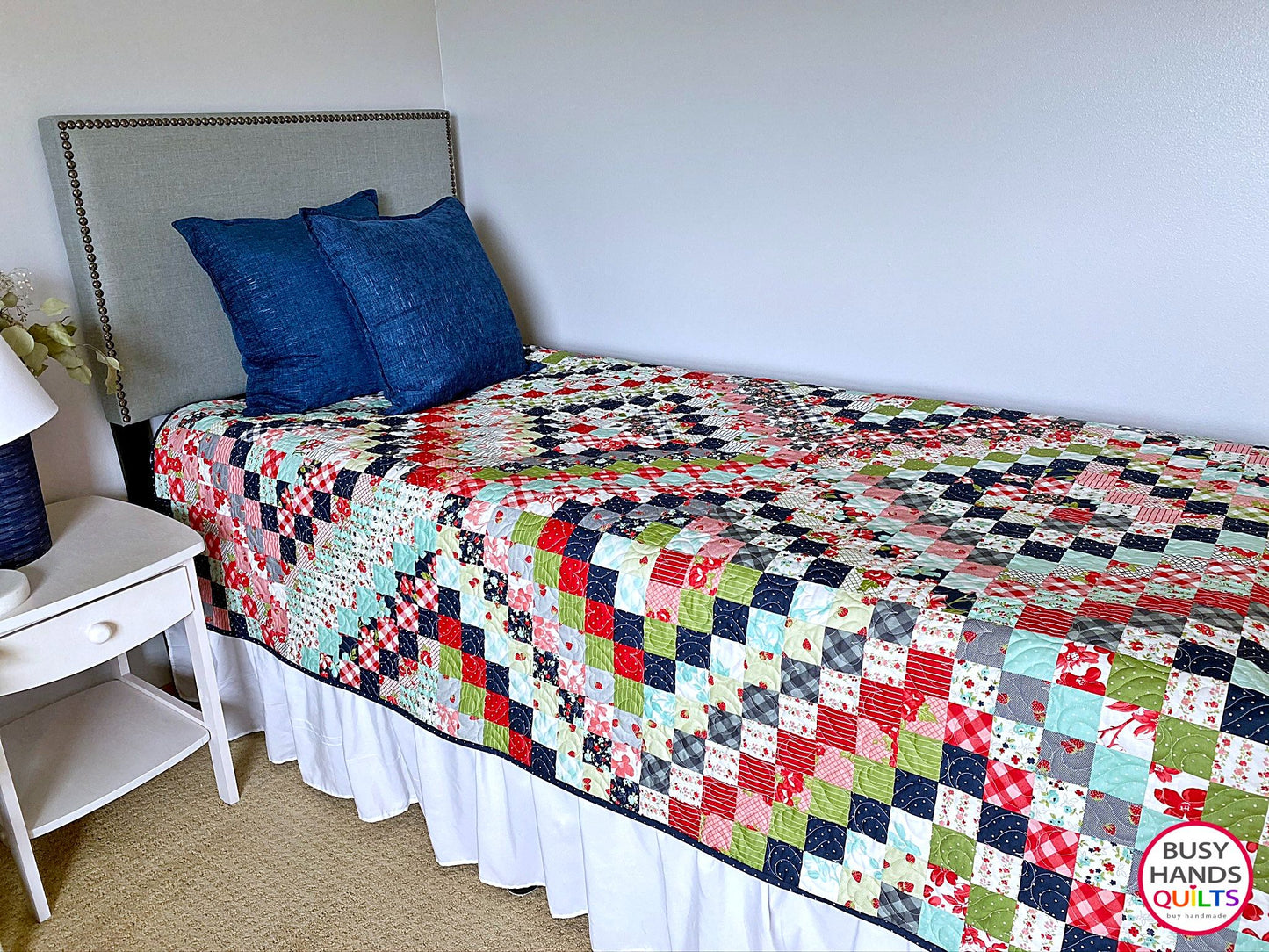 Scrappy Goodness Quilt Pattern PRINTED Busy Hands Quilts {$price}