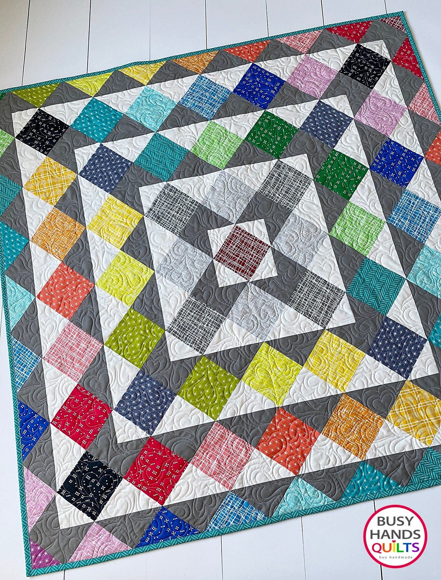 Skip To My Lou Quilt Pattern PDF DOWNLOAD Busy Hands Quilts $12.99