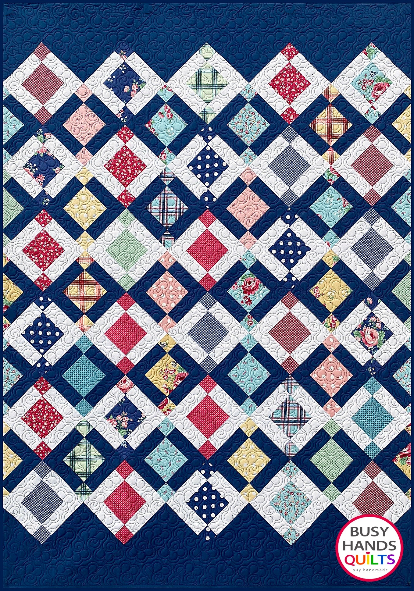 Woven Windows Quilt Pattern PDF DOWNLOAD Busy Hands Quilts $12.99