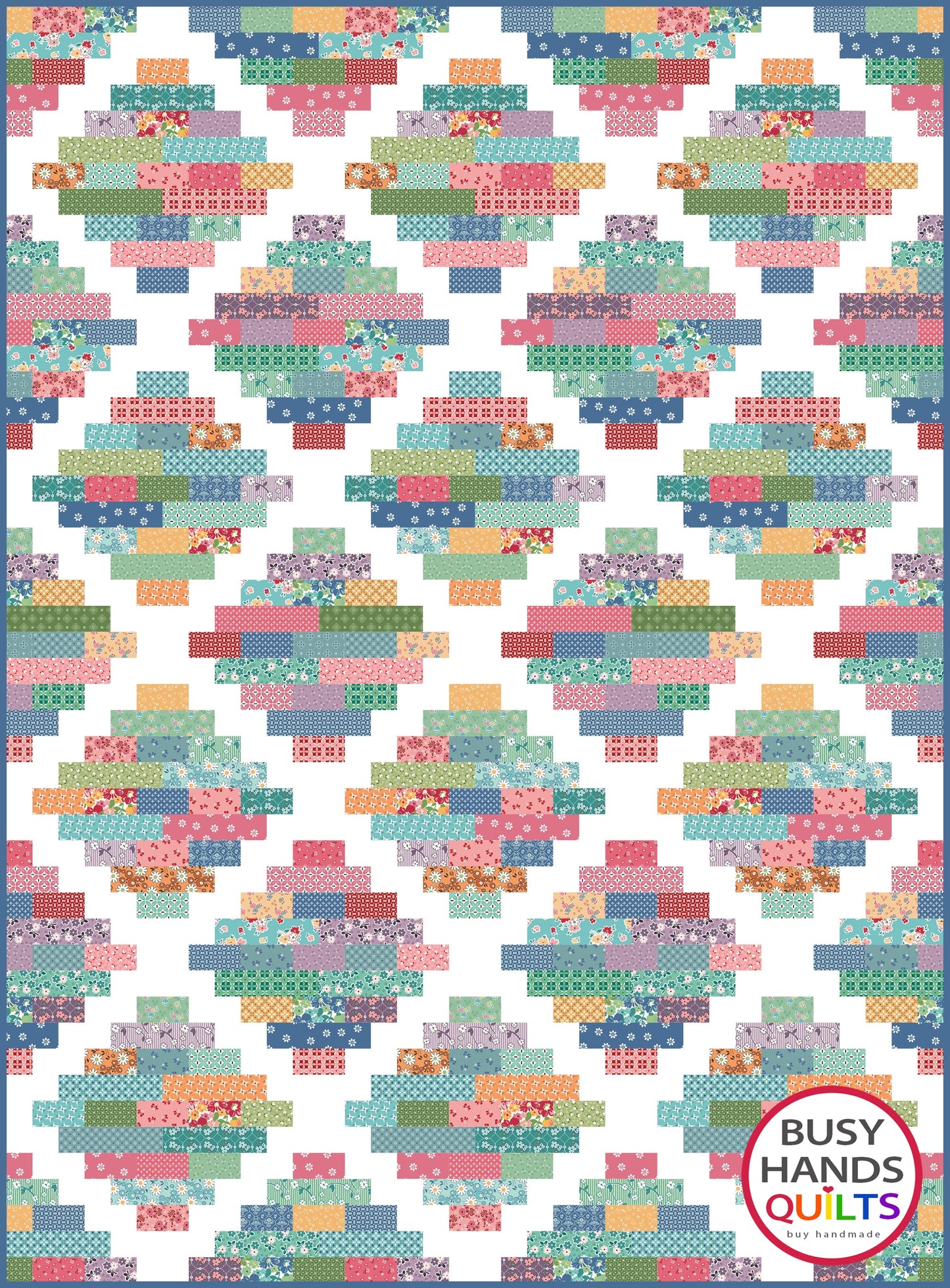 Hampton Court Quilt Pattern PDF DOWNLOAD