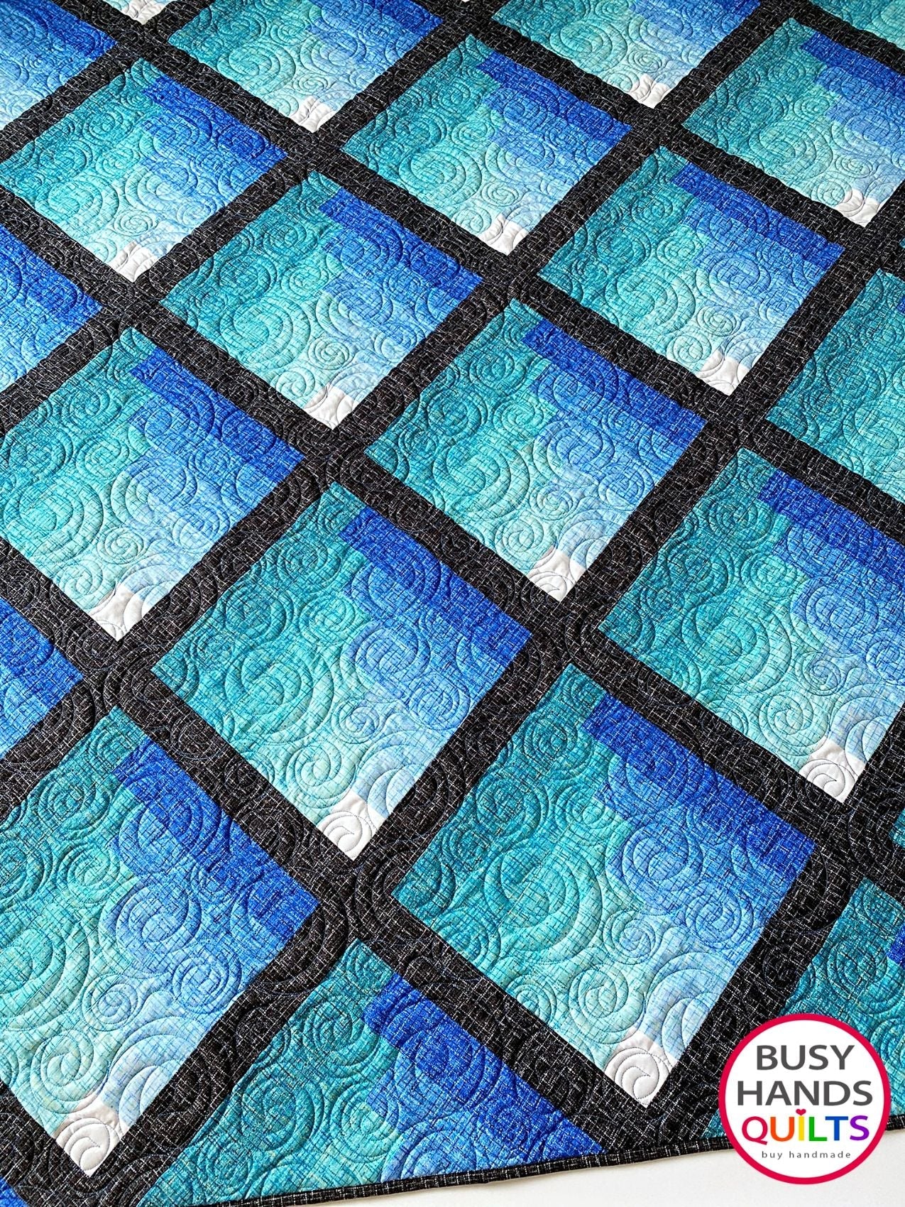 Waterfall Quilt Pattern PDF DOWNLOAD Busy Hands Quilts $12.99