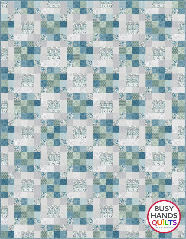 Connected Quilt Pattern PDF DOWNLOAD Busy Hands Quilts $12.99