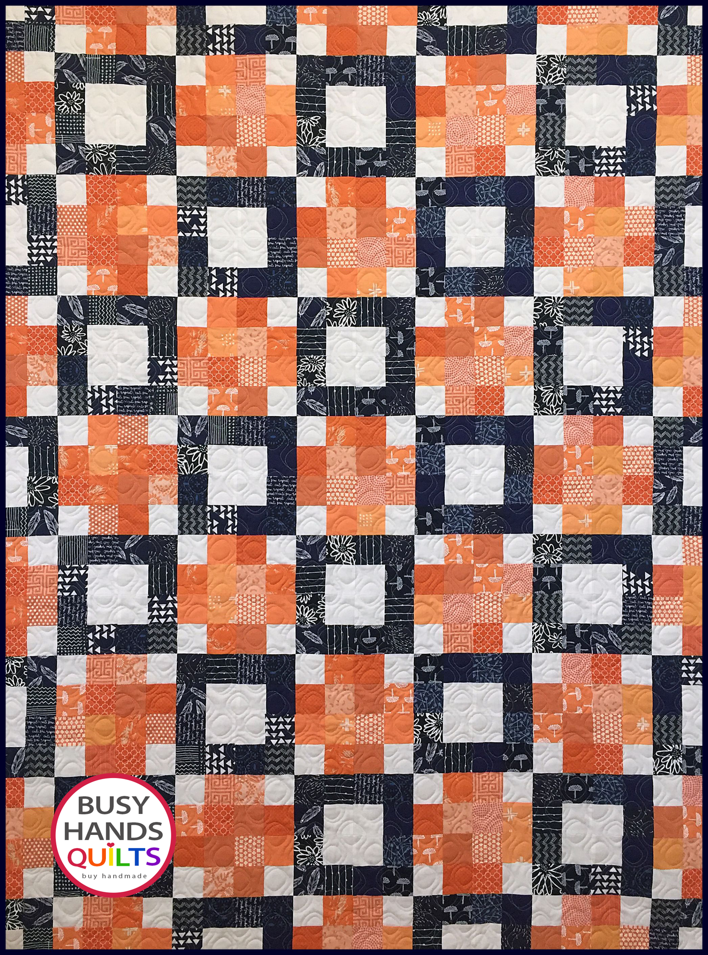 Connected Quilt Pattern PRINTED Busy Hands Quilts {$price}