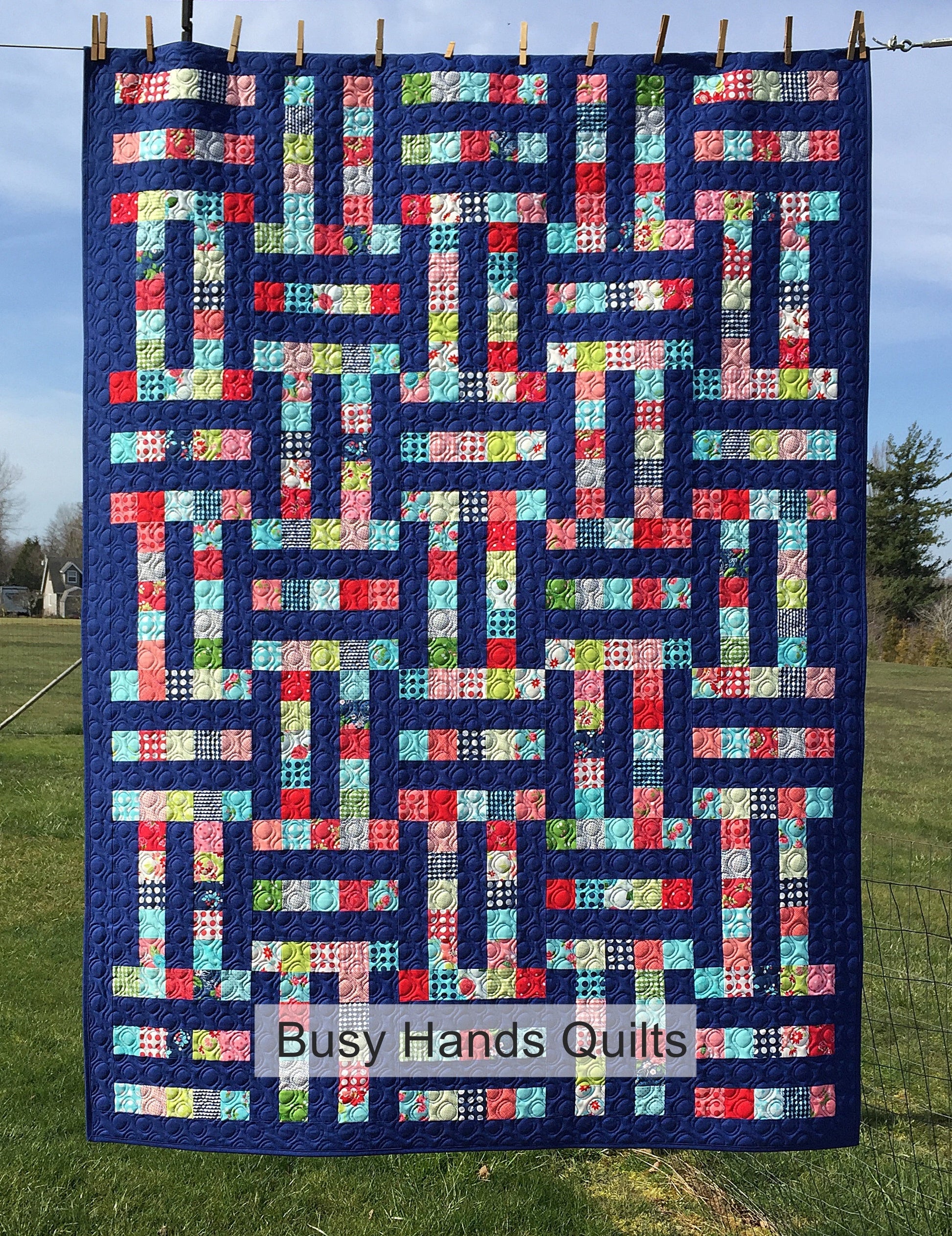 Family Ties Quilt Pattern PRINTED Busy Hands Quilts {$price}