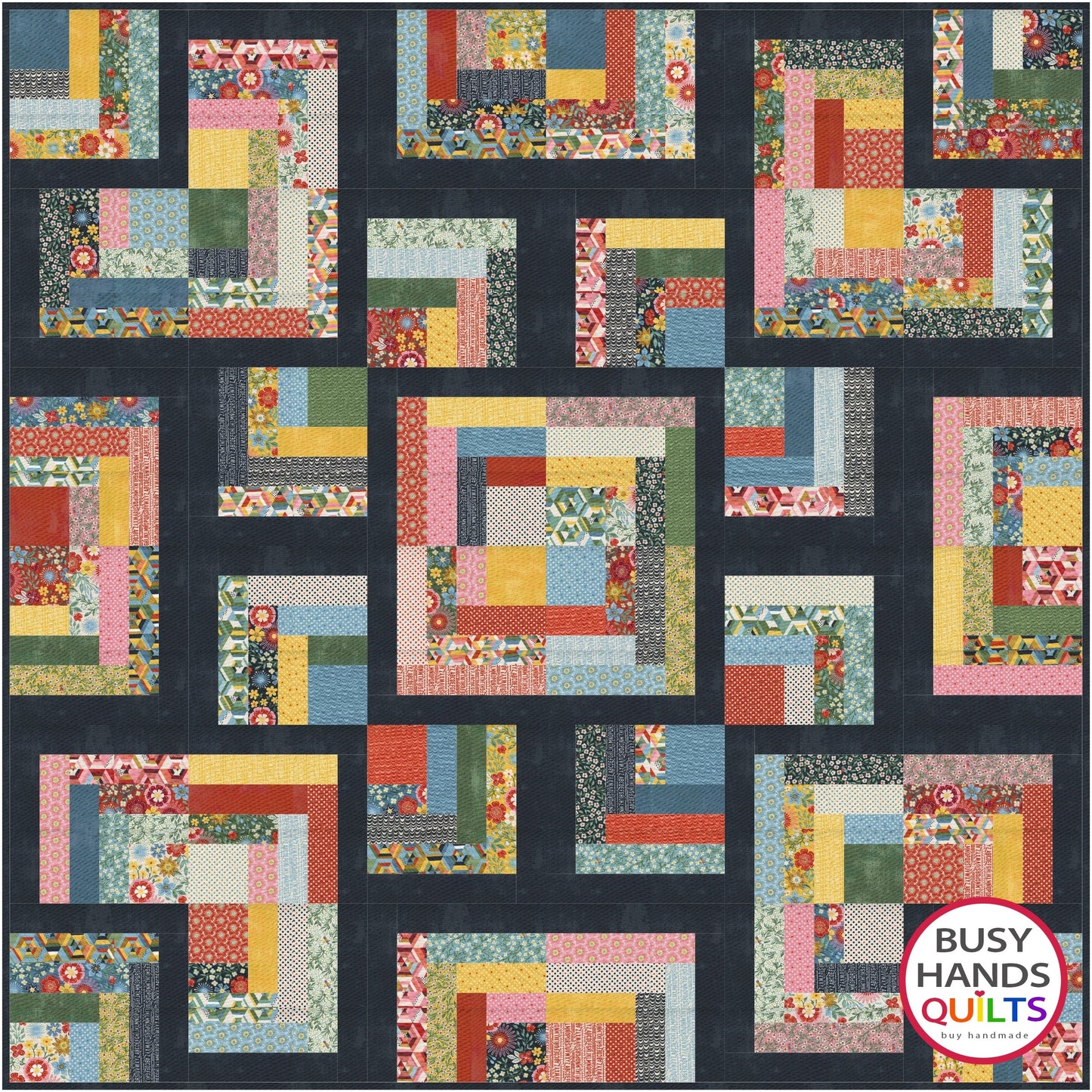 Friendship Quilt Pattern PDF DOWNLOAD Busy Hands Quilts $12.99