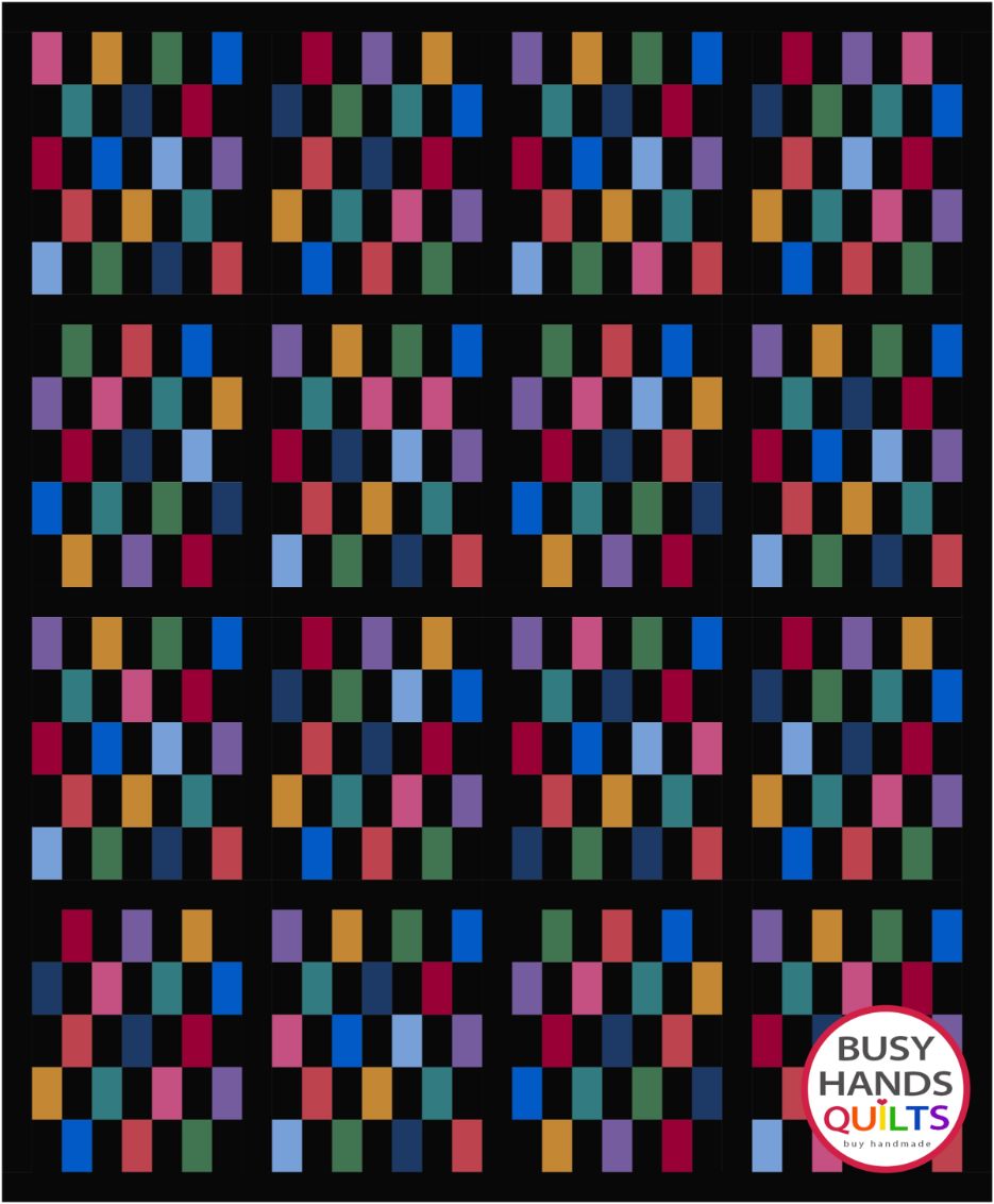 Gridwork Quilt Pattern PDF DOWNLOAD Busy Hands Quilts $12.99