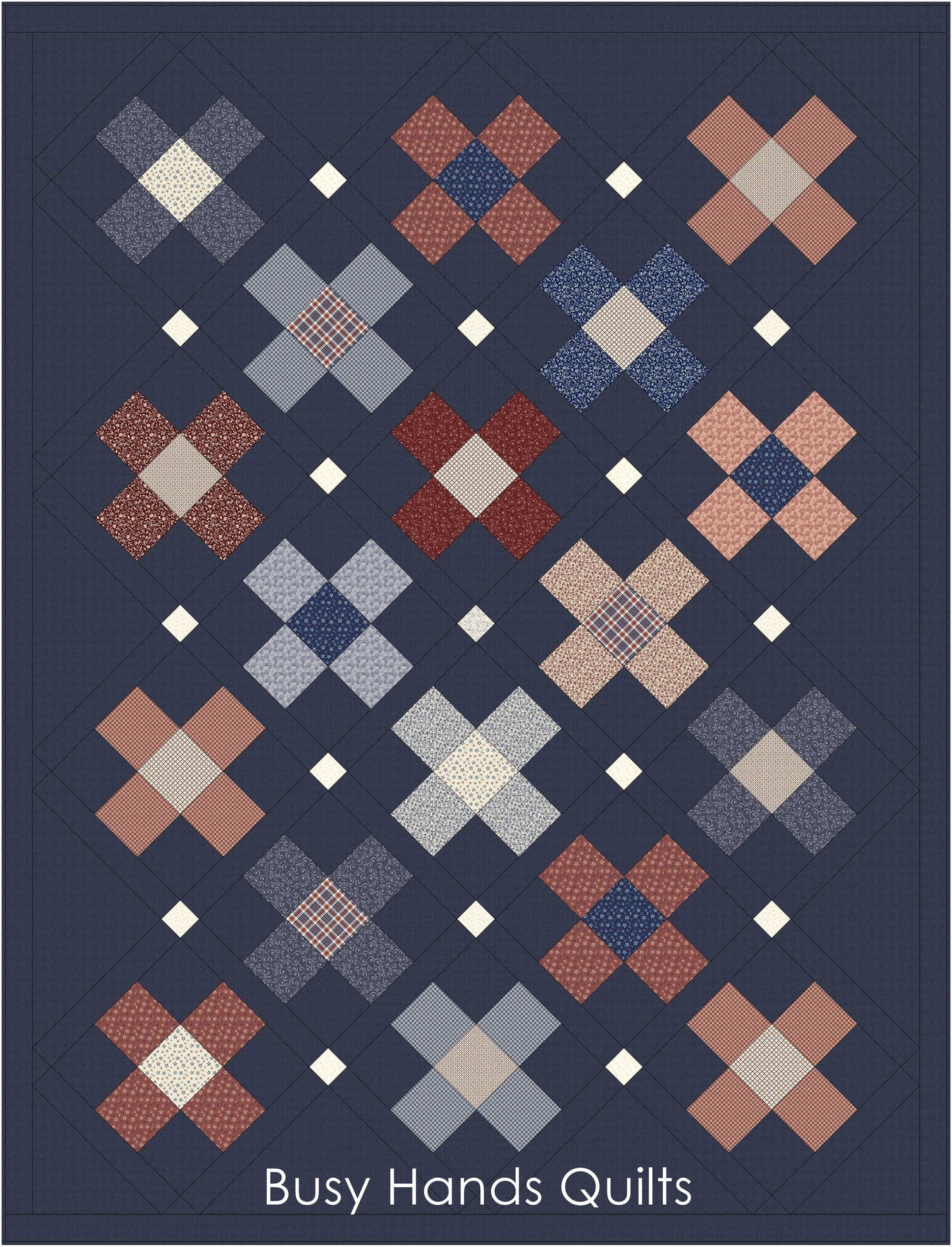 Hometown Quilt Pattern PDF DOWNLOAD Busy Hands Quilts $12.99