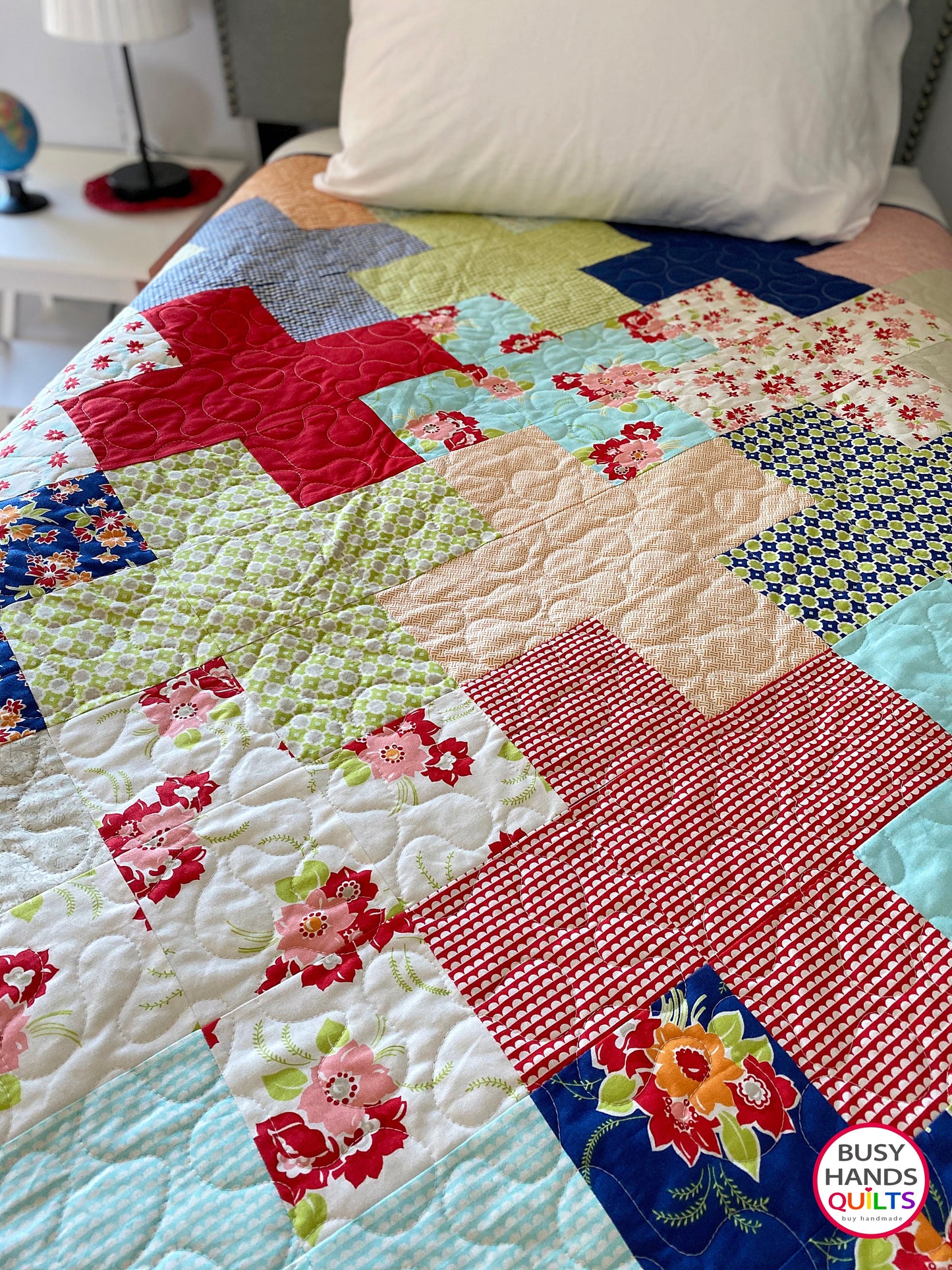 Love Multiplied Quilt Pattern PRINTED Busy Hands Quilts {$price}