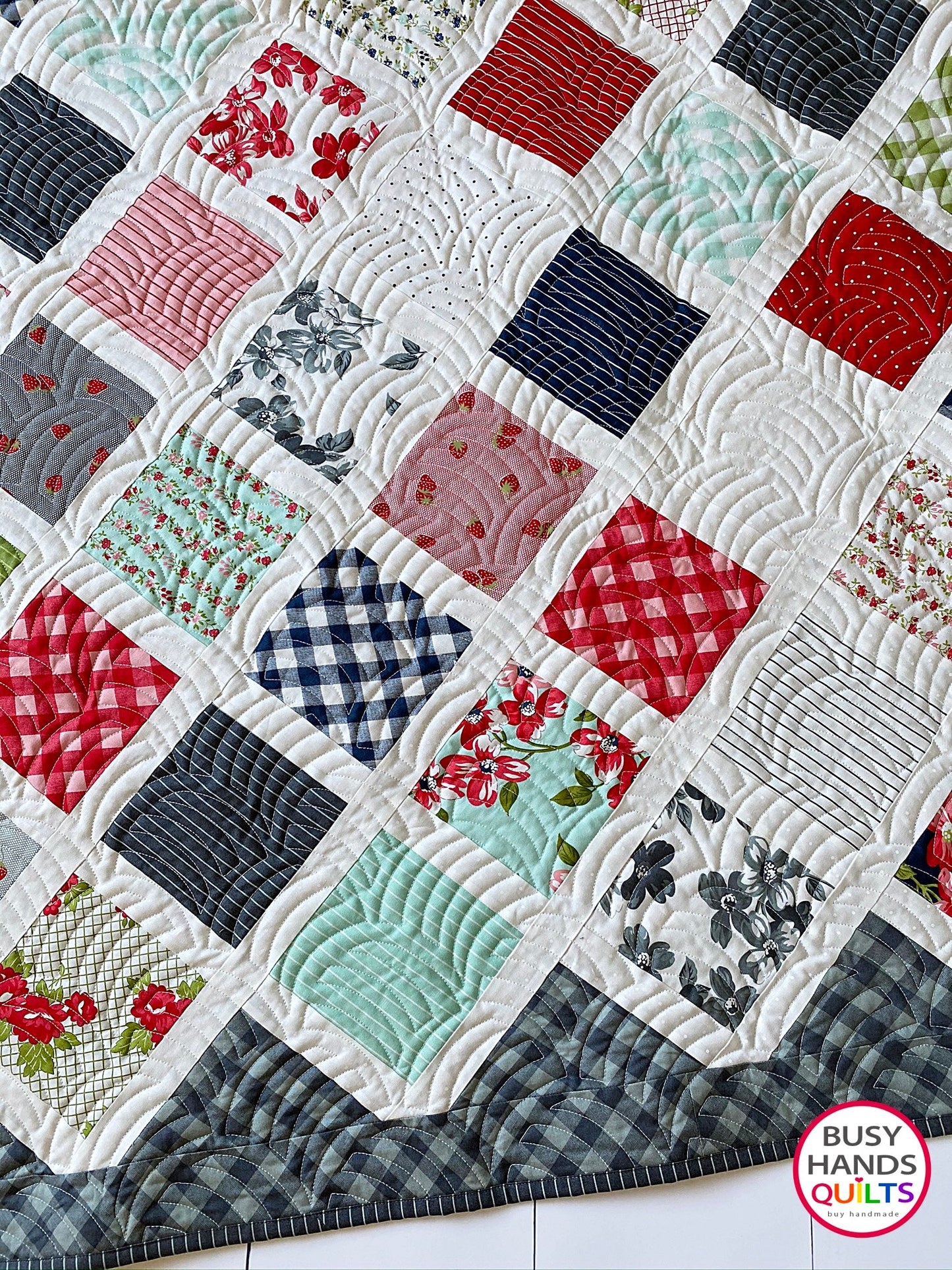 Make It Scrappy Quilt Pattern PRINTED Busy Hands Quilts {$price}