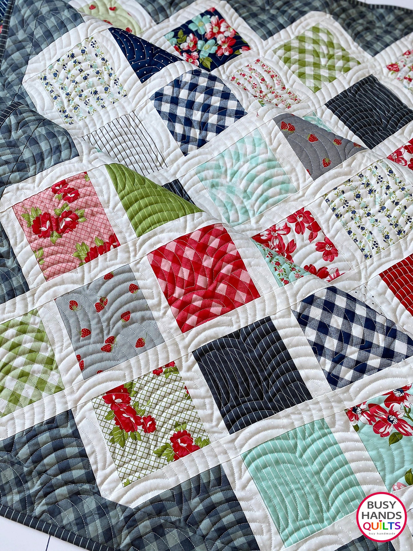 Make It Scrappy Quilt Pattern PDF DOWNLOAD Busy Hands Quilts $12.99