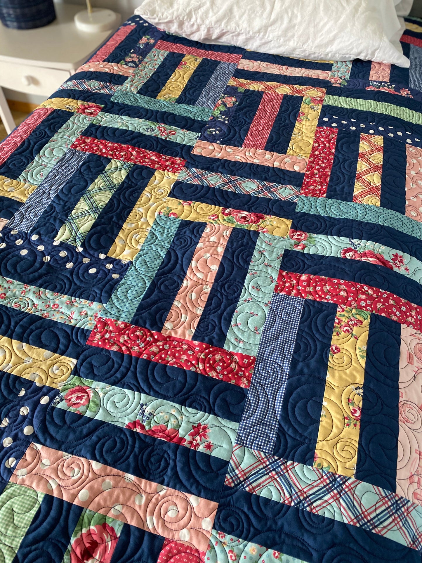 Skyline Divide Quilt Pattern PDF DOWNLOAD Busy Hands Quilts $12.99