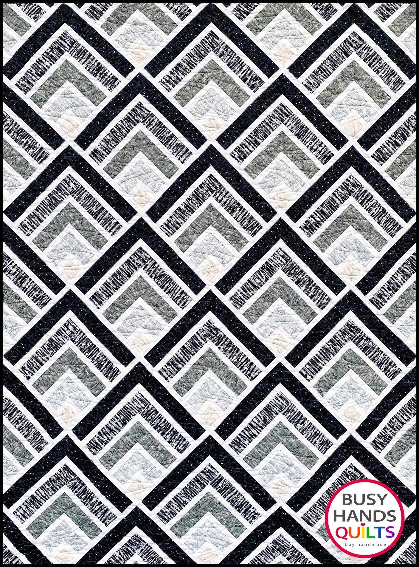 Mountain Peaks Quilt Pattern PDF DOWNLOAD Busy Hands Quilts $12.99