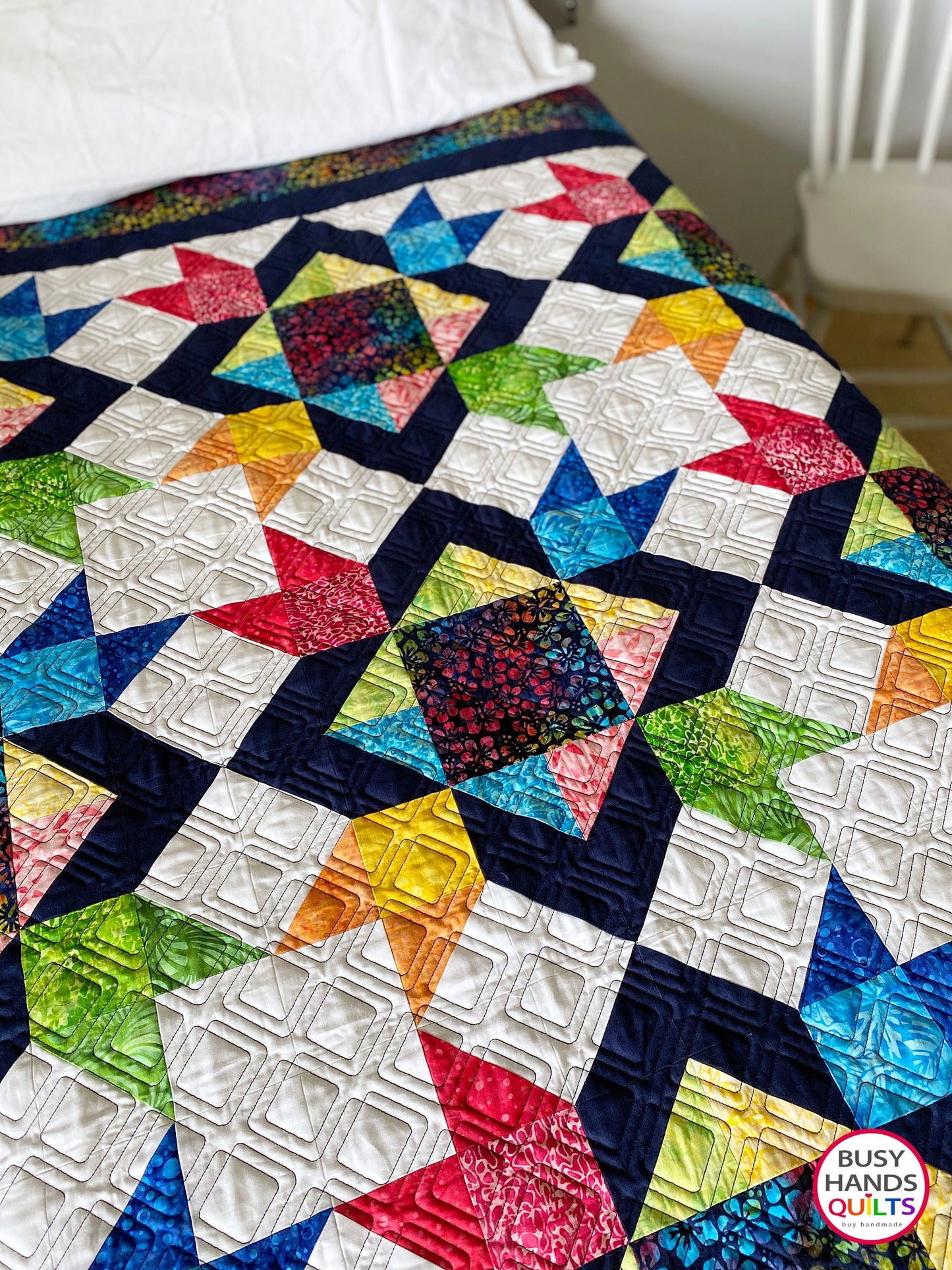 Mandalynn Quilt Pattern PDF DOWNLOAD Busy Hands Quilts $12.99