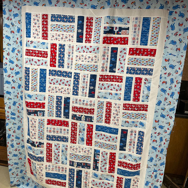 Nautical News Quilt Pattern PRINTED Busy Hands Quilts {$price}