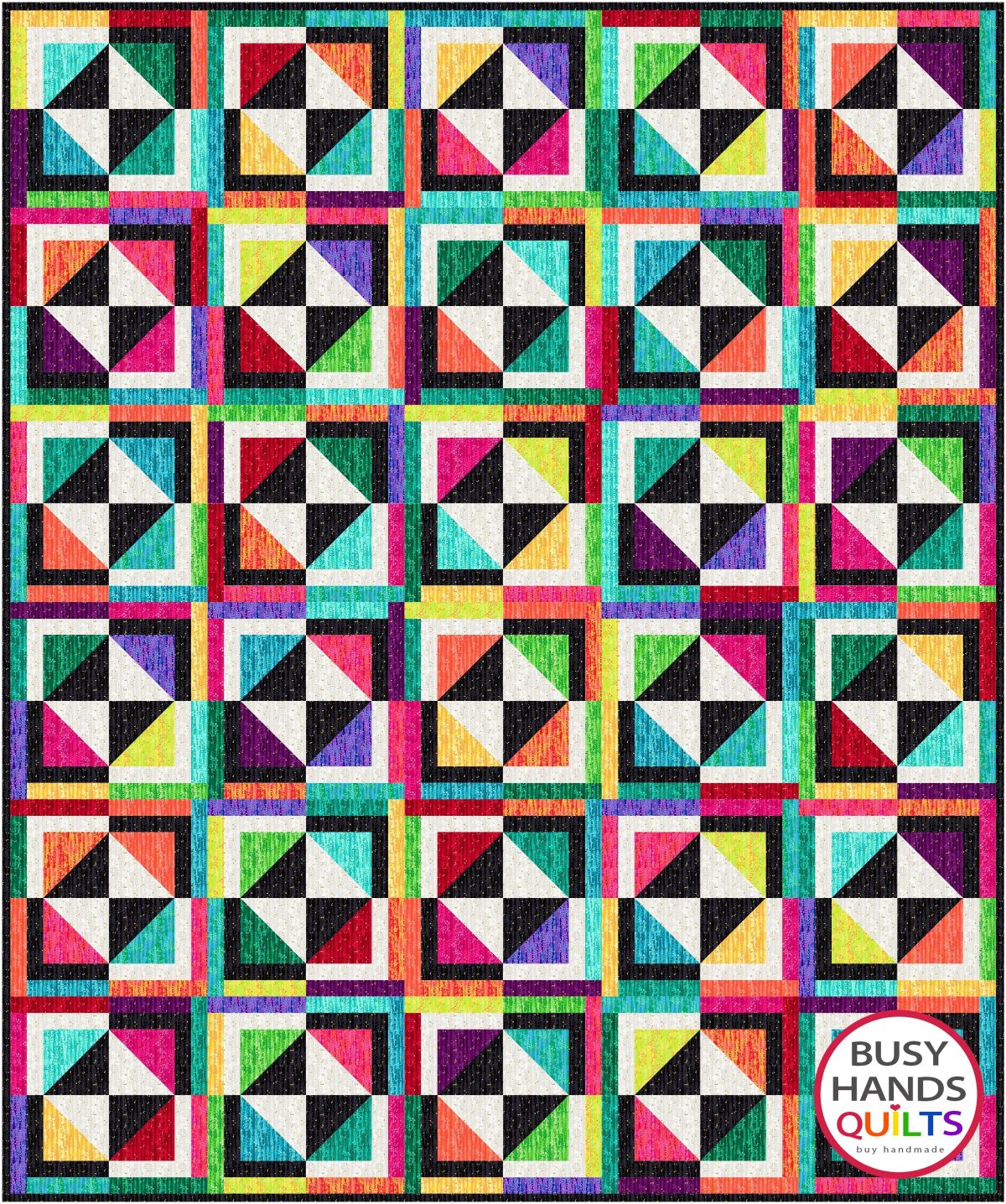 Kindred Quilt Pattern PDF DOWNLOAD Busy Hands Quilts $12.99