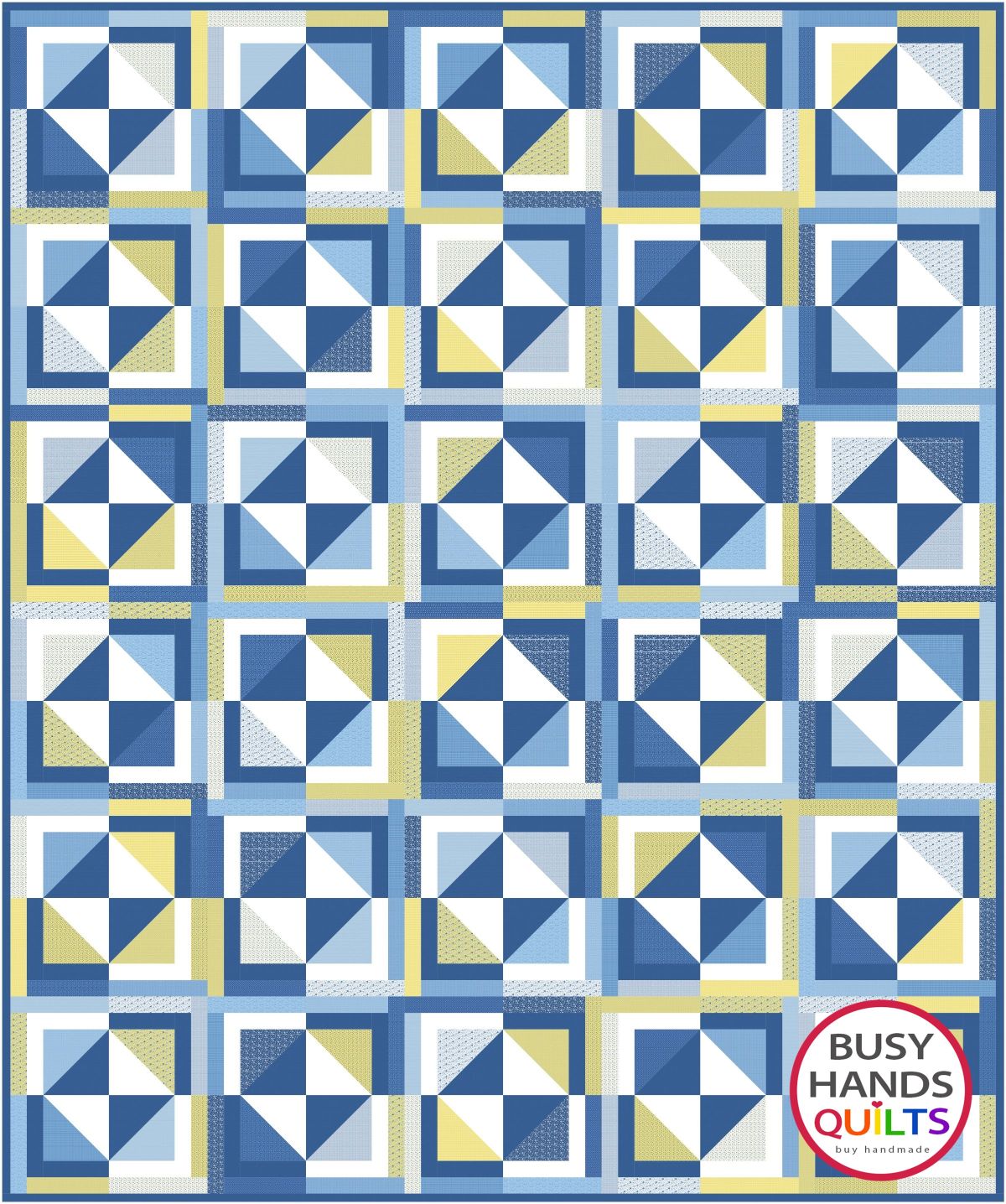 Kindred Quilt Pattern PDF DOWNLOAD Busy Hands Quilts $12.99