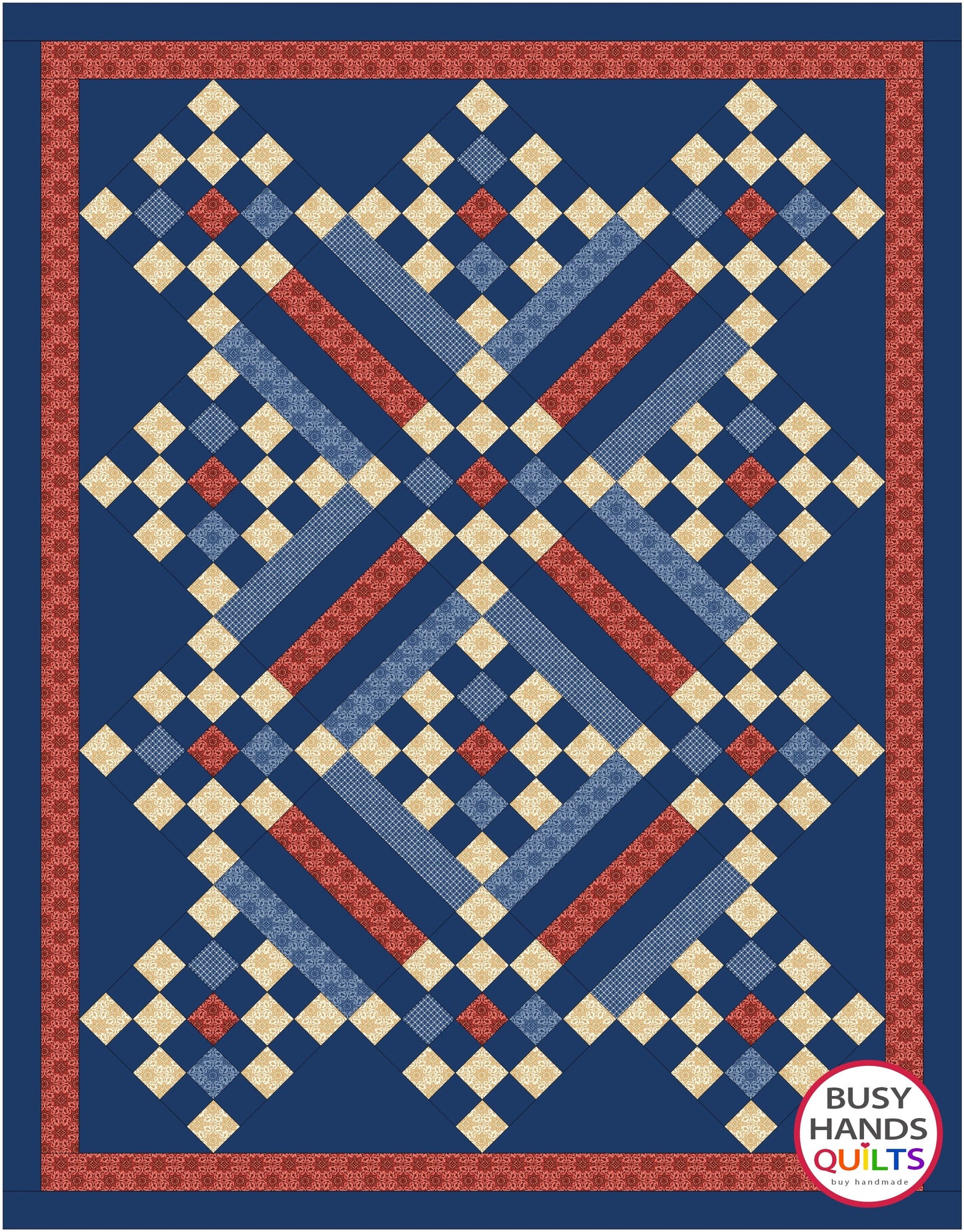 Sweet Caroline II Quilt Pattern PDF DOWNLOAD Busy Hands Quilts $12.99