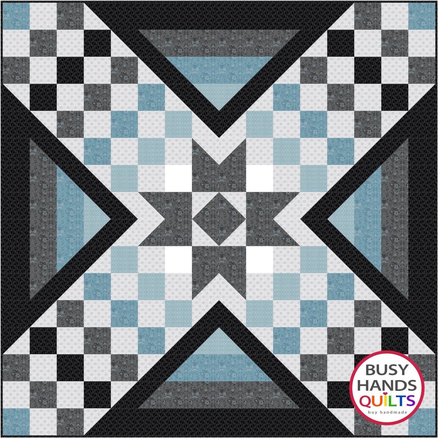 Liberty Lake Quilt Pattern PDF DOWNLOAD Busy Hands Quilts $12.99