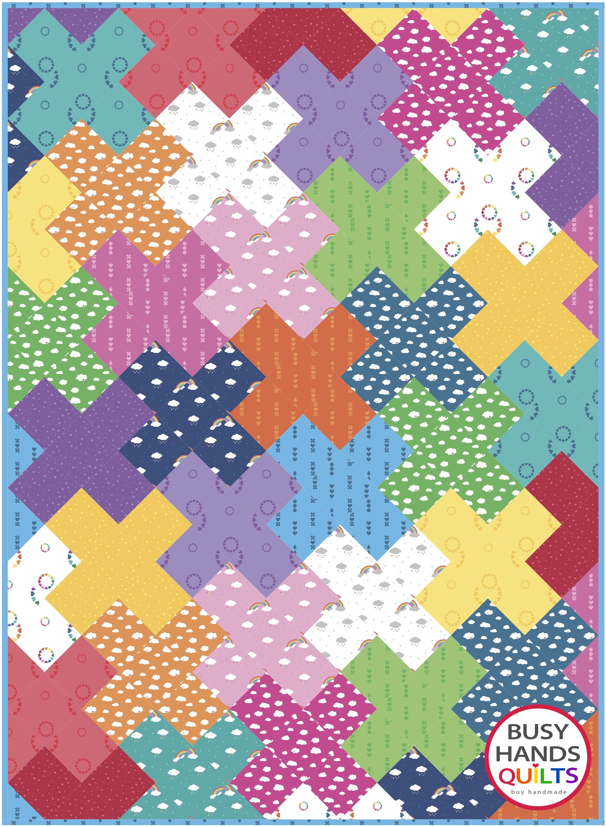 Multiplied Pattern Love Multiplied Quilt Pattern by Busy Hands Quilts