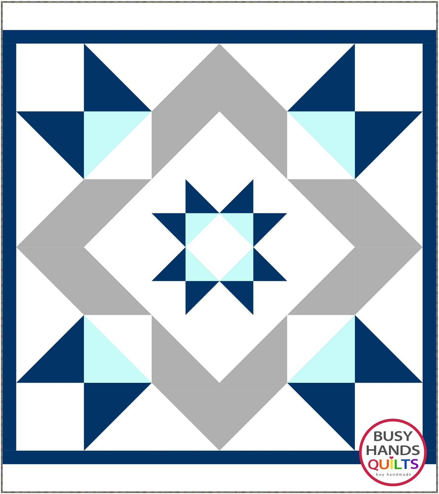 Giant Star Quilt Pattern PDF DOWNLOAD Busy Hands Quilts $12.99