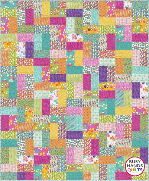 Oh Happy Day Quilt Pattern by Busy Hands Quilts