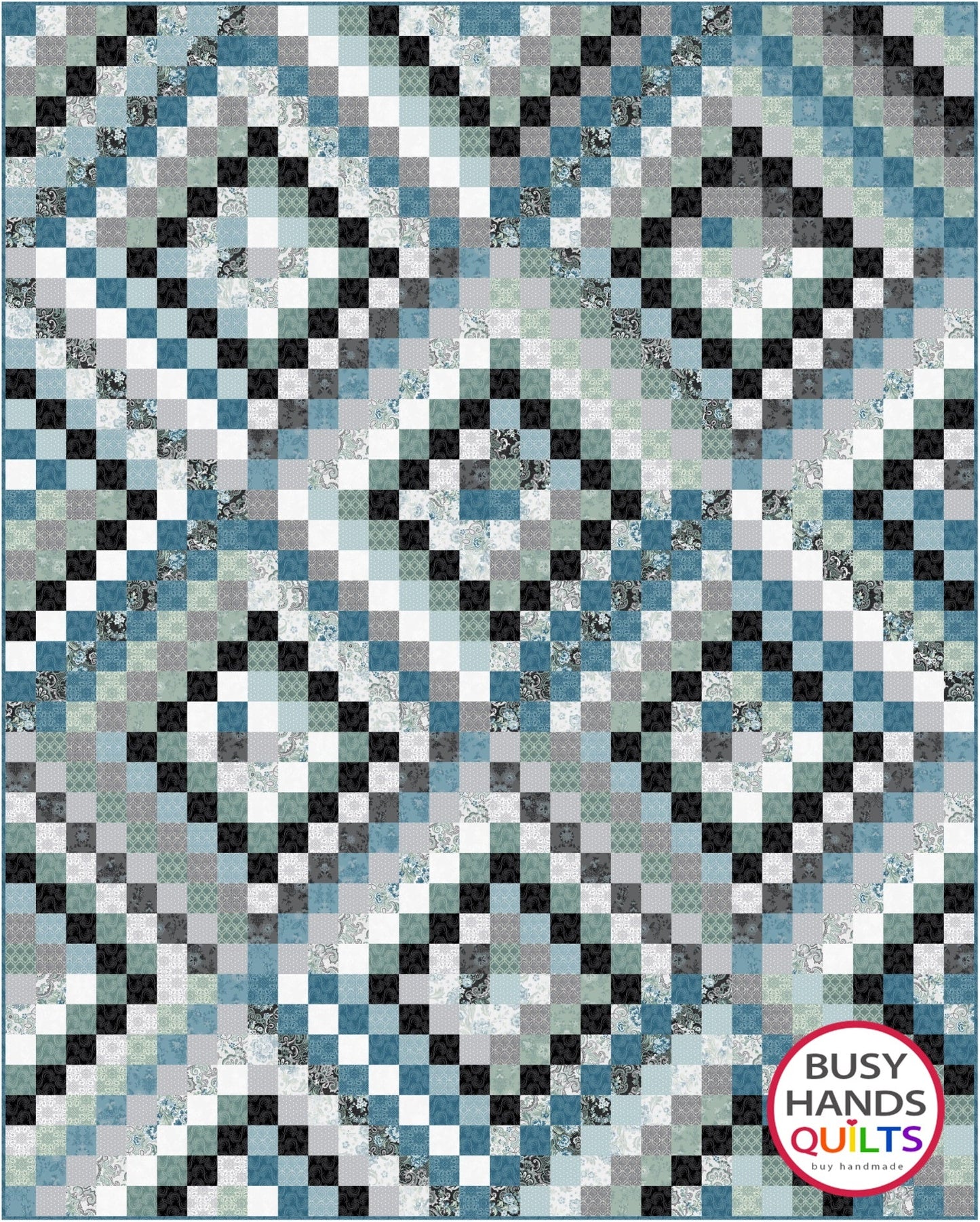 Scrappy Goodness Quilt Pattern PDF DOWNLOAD Busy Hands Quilts $12.99