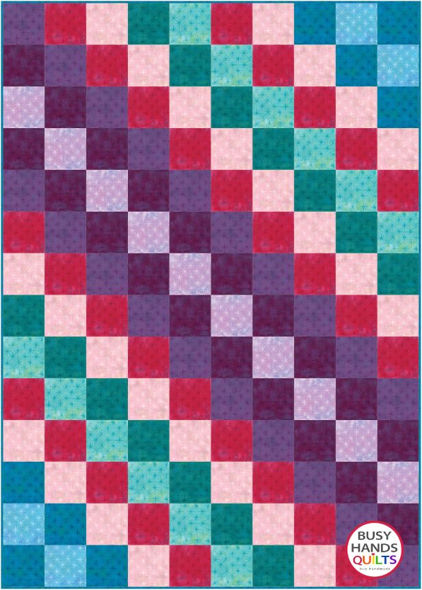 Prism Quilt Pattern PRINTED Busy Hands Quilts {$price}