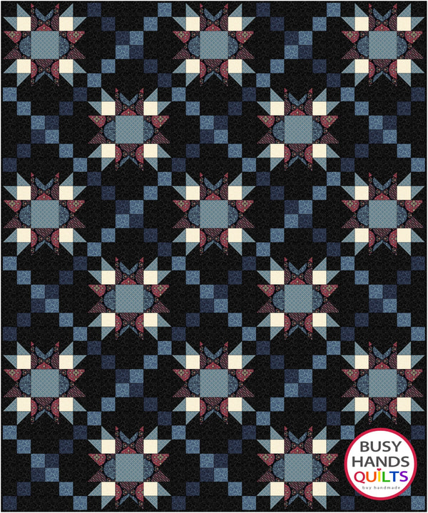 Shooting Stars Quilt Pattern by Busy Hands Quilts