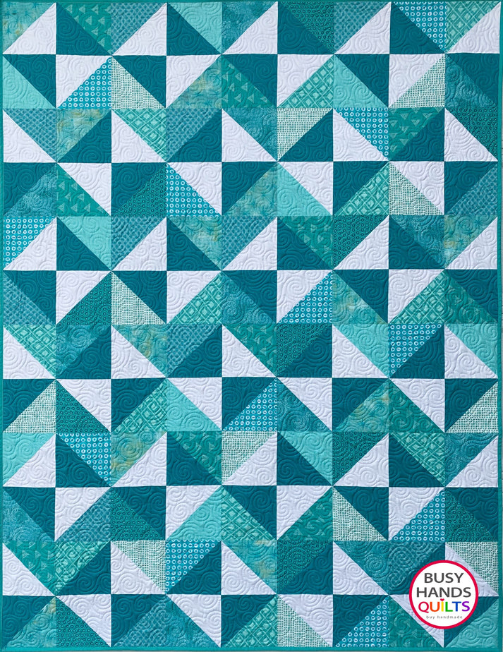 Summer Breeze Quilt Pattern by Busy Hands Quilts