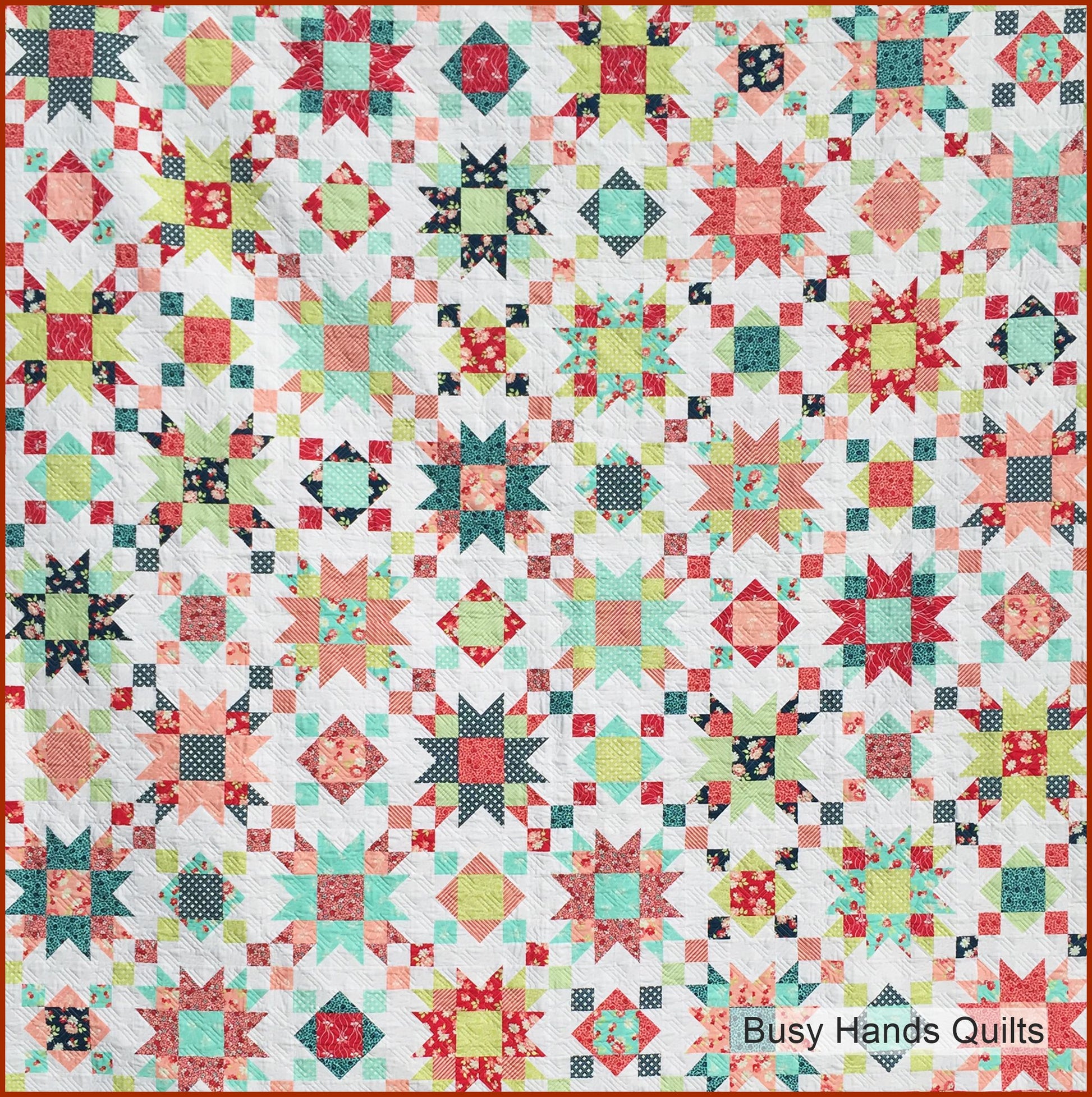 Summer on the Porch Quilt Pattern PRINTED Busy Hands Quilts {$price}