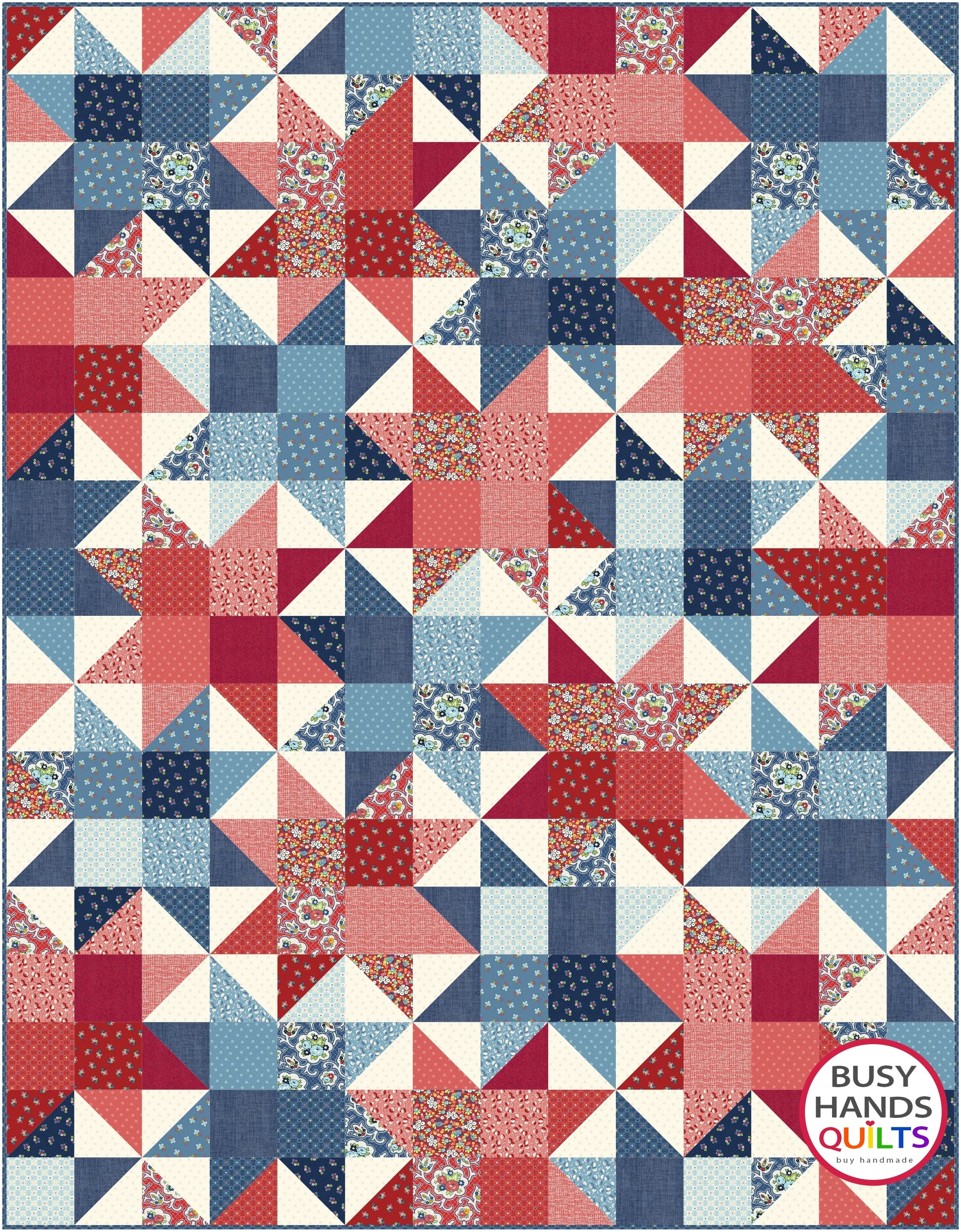 Sunnyside Quilt Pattern PRINTED Busy Hands Quilts {$price}